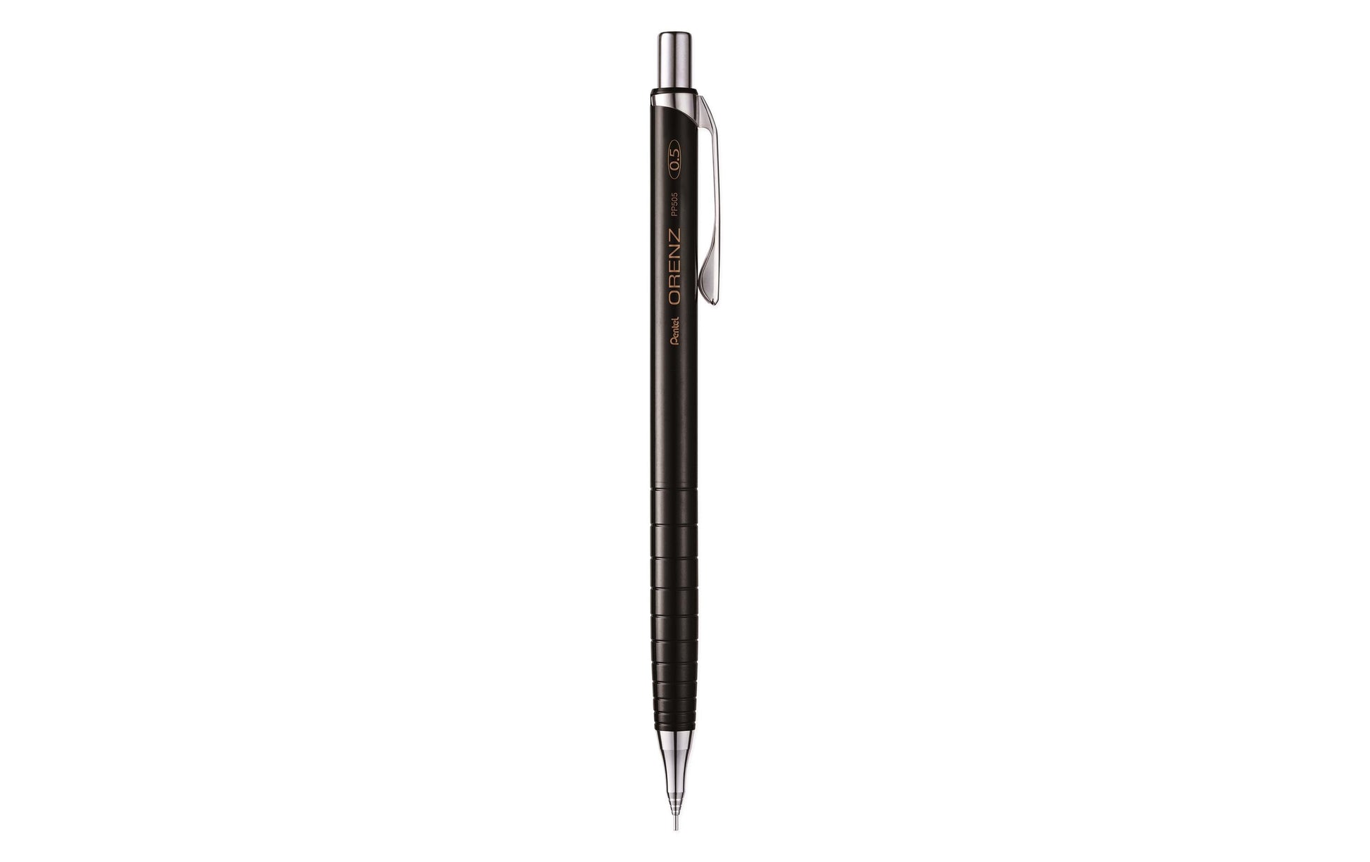 Pentel Orenz Druckbleistift – 0,5 mm, Anti-Minenbruch, Schwarz