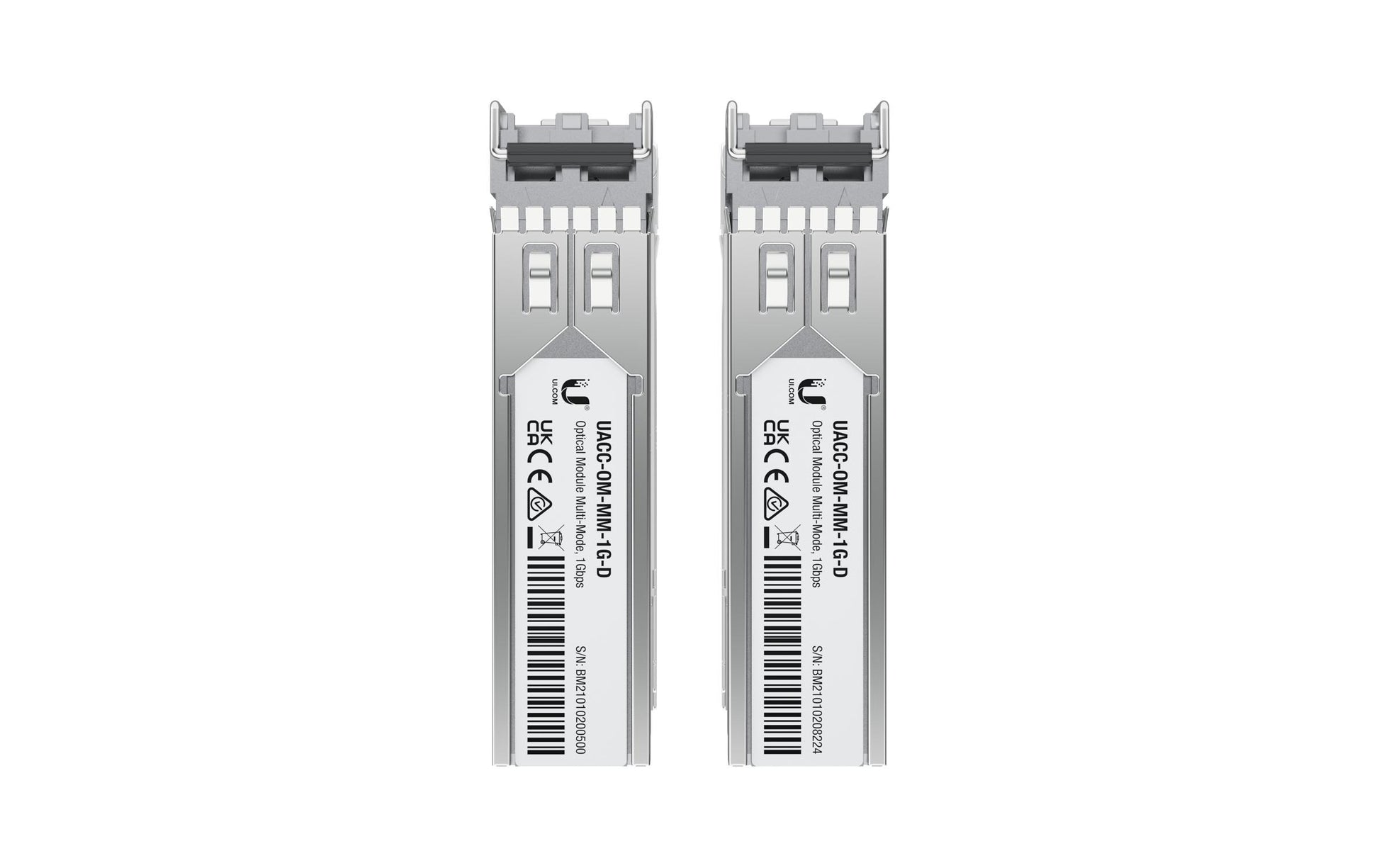 Ubiquiti UACC-OM-MM-1G-D-20 – SFP-Transceiver, Multimode, LC, 1,25 Gbit/s, 550 m, 20er-Pack
