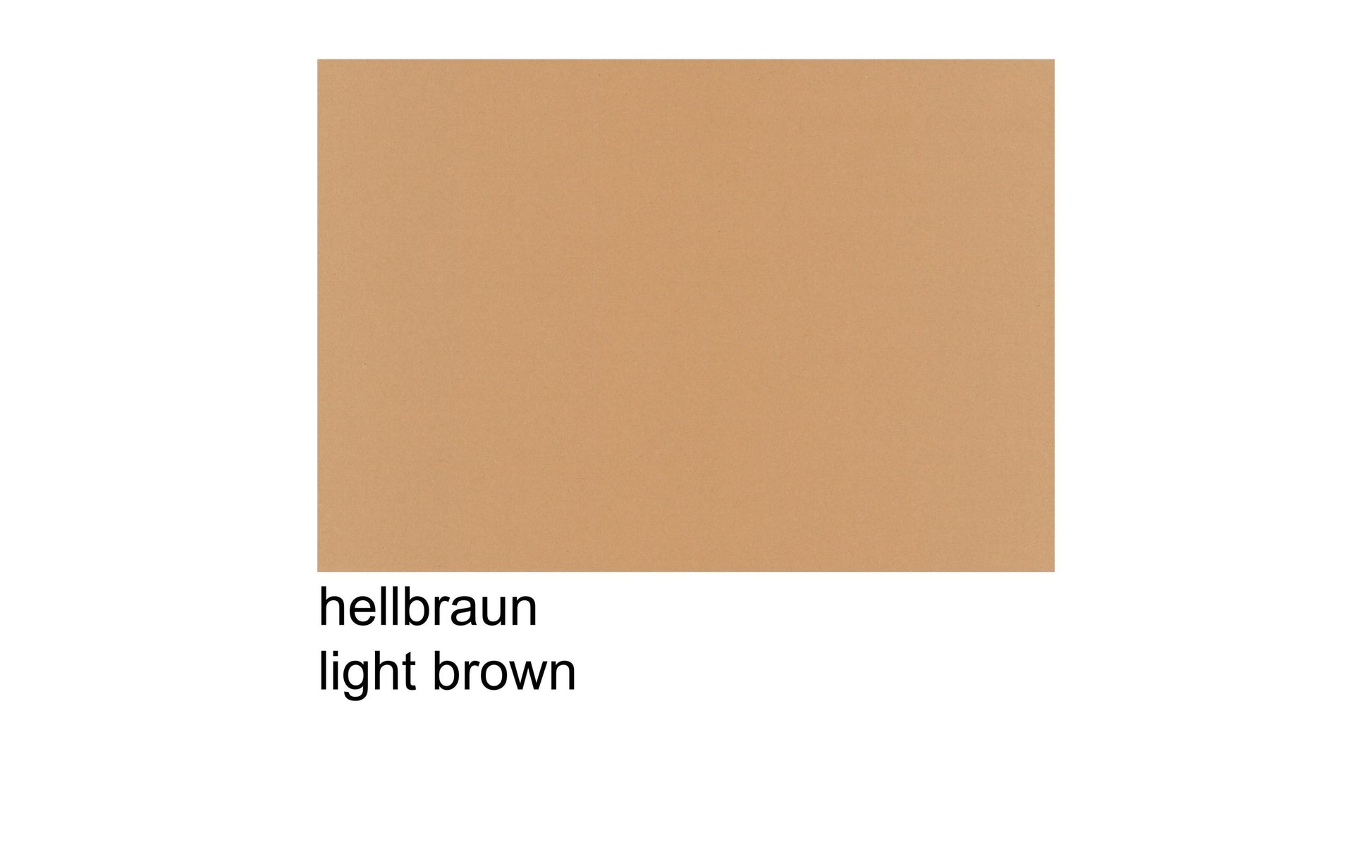 Papyrus Tonzeichenpapier – A4, 130 g/m², Hellbraun, Matt, 100 Blatt, für Pastell, Tinten, Farbe auf Wasserbasis