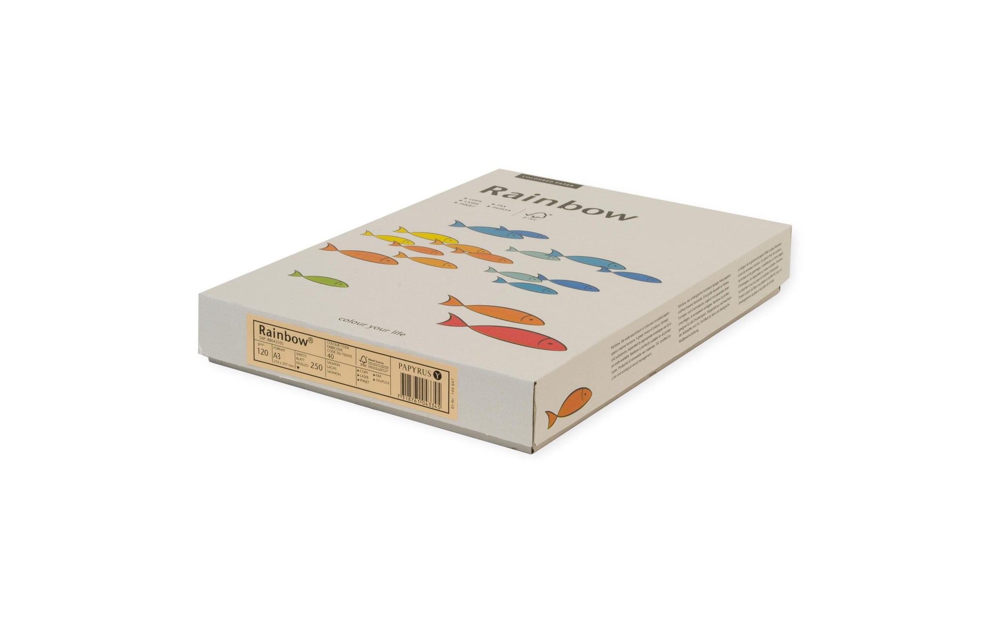 Papyrus Kopierpapier – A3, 120 g/m², Grün – für Drucker und Kopierer – FSC – 250 Blatt