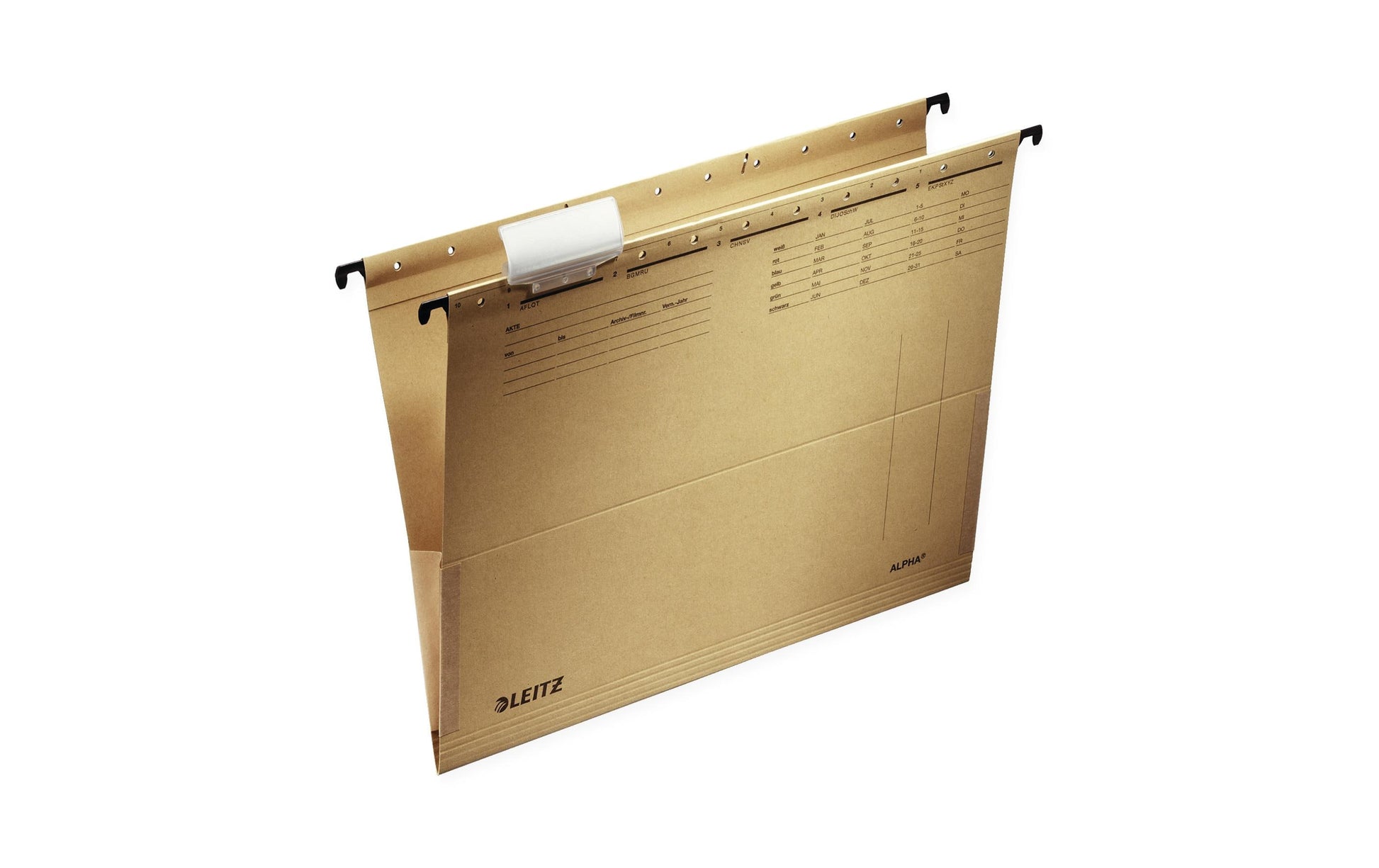 Leitz Hängeordner für A4 – Karton, Braun, 348 × 260 mm