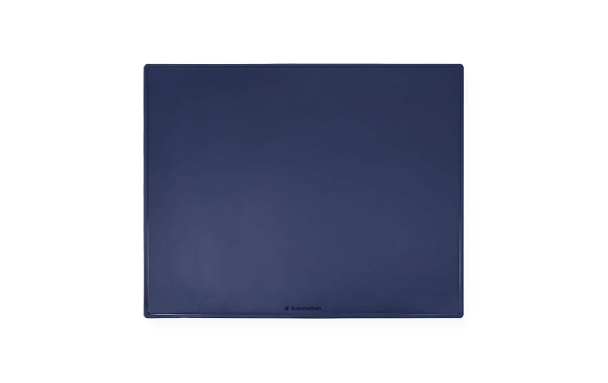 Soennecken Schreibtischunterlage – 630 × 500 mm, Kunststoff, Blau