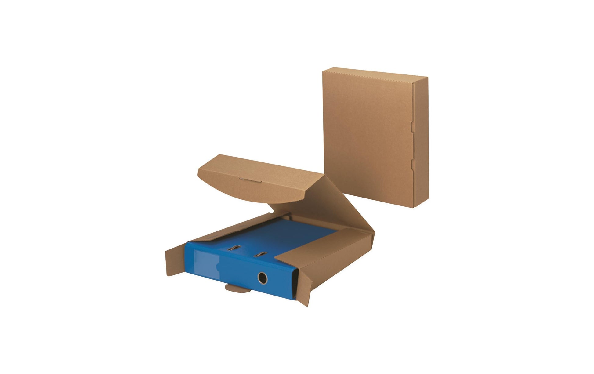 Brieger Versandkarton – 322 × 290 × 75 mm, braun – 25 Stk.