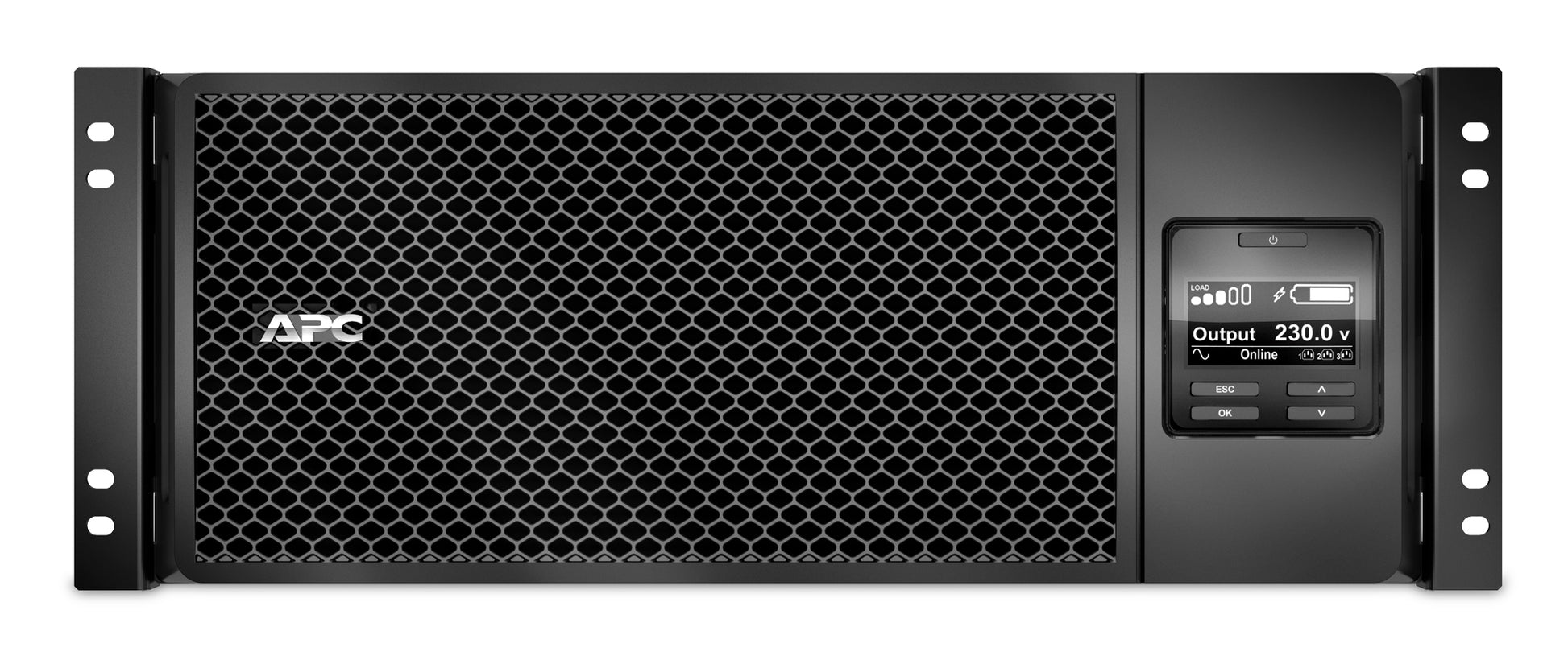 APC SRT6KRMXLI USV 6 kVA/6000 W Online – 4U Rack – C13×6, C19×4, Festverdrahteter Eingang