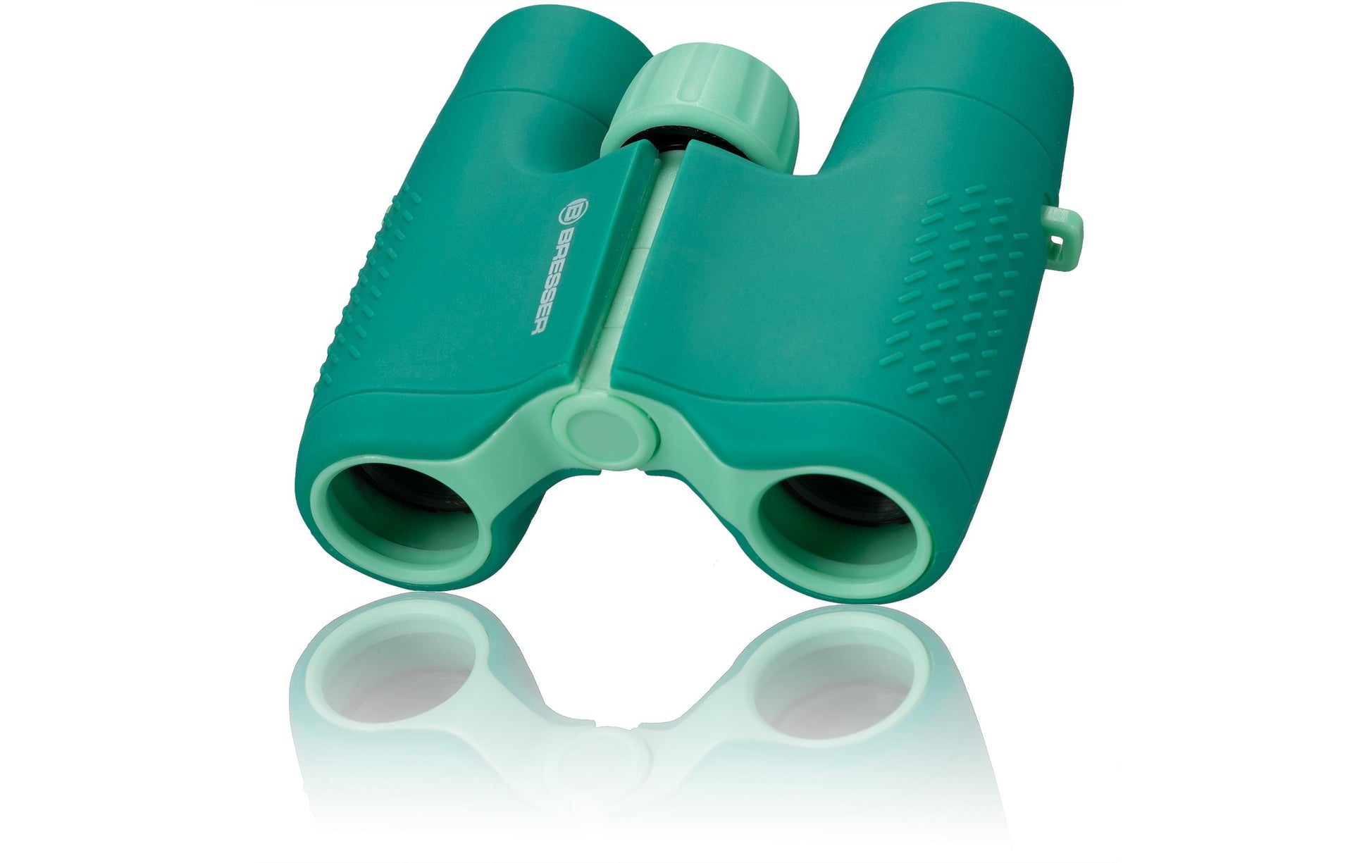 Bresser Optics Bresser Junior Kinderfernglas – 6×21, Sichtfeld 126 m – ab 6 Jahren – grün