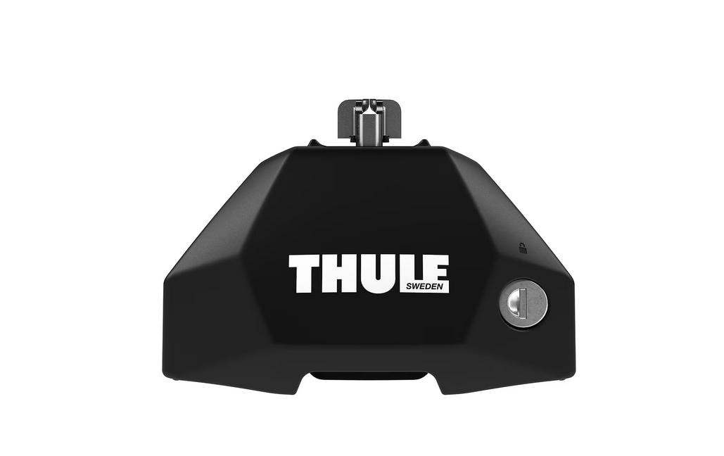 Thule Evo Fixpoint-Set – abschliessbar – für WingBar Evo/WingBar/SlideBar usw. – 75 kg Zuladung – 2 Stk.