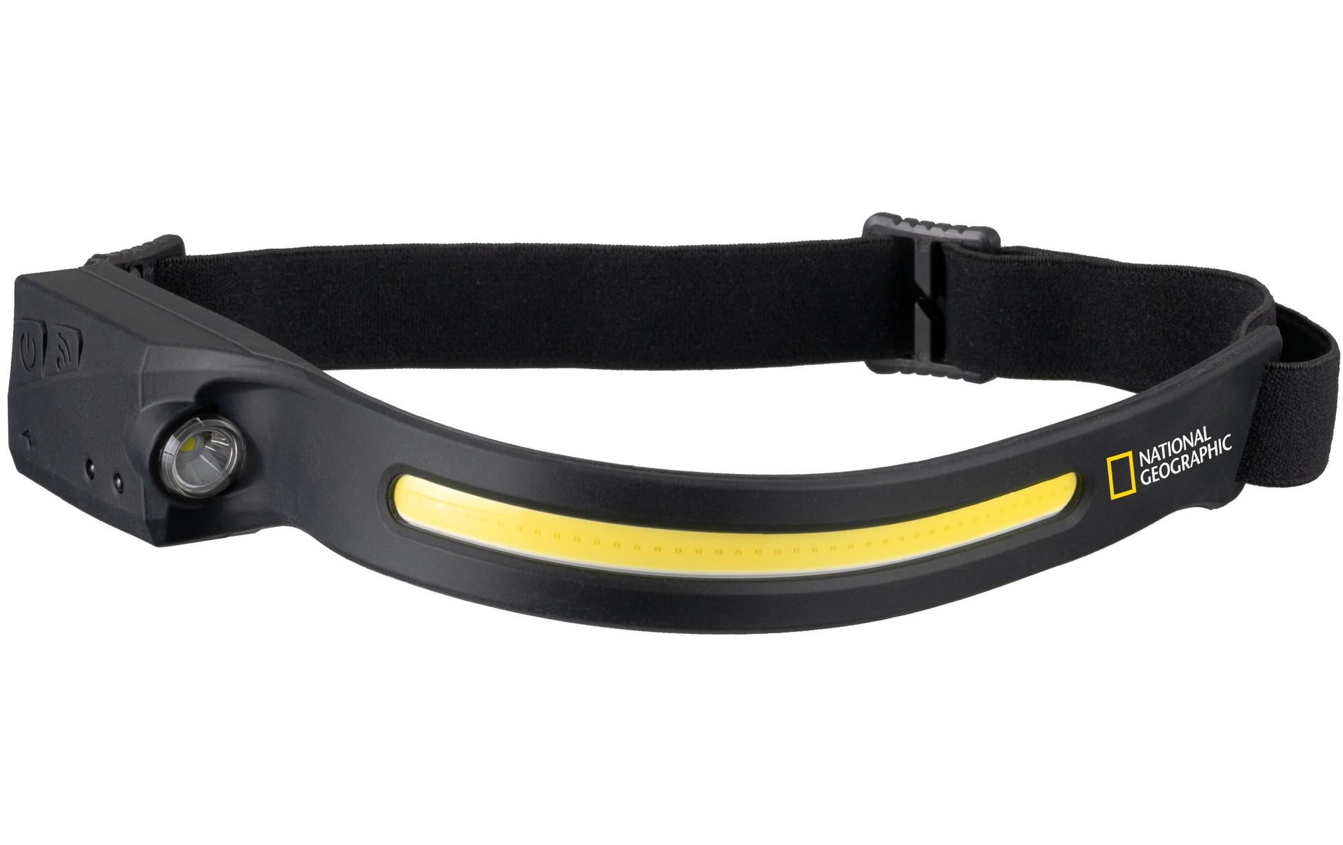 National Geographic Iluminos Stripe Stirnlampe – 300 lm – Schwarz