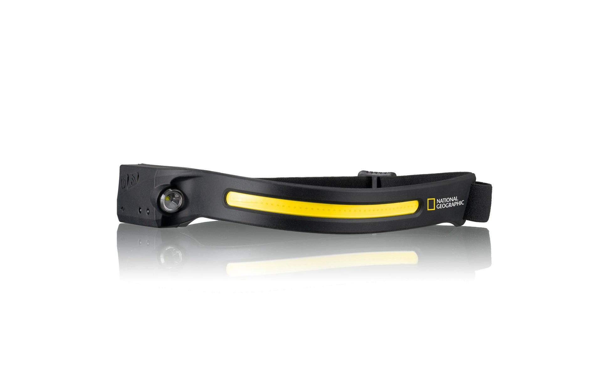 National Geographic Iluminos Stripe Stirnlampe – 300 lm – Schwarz