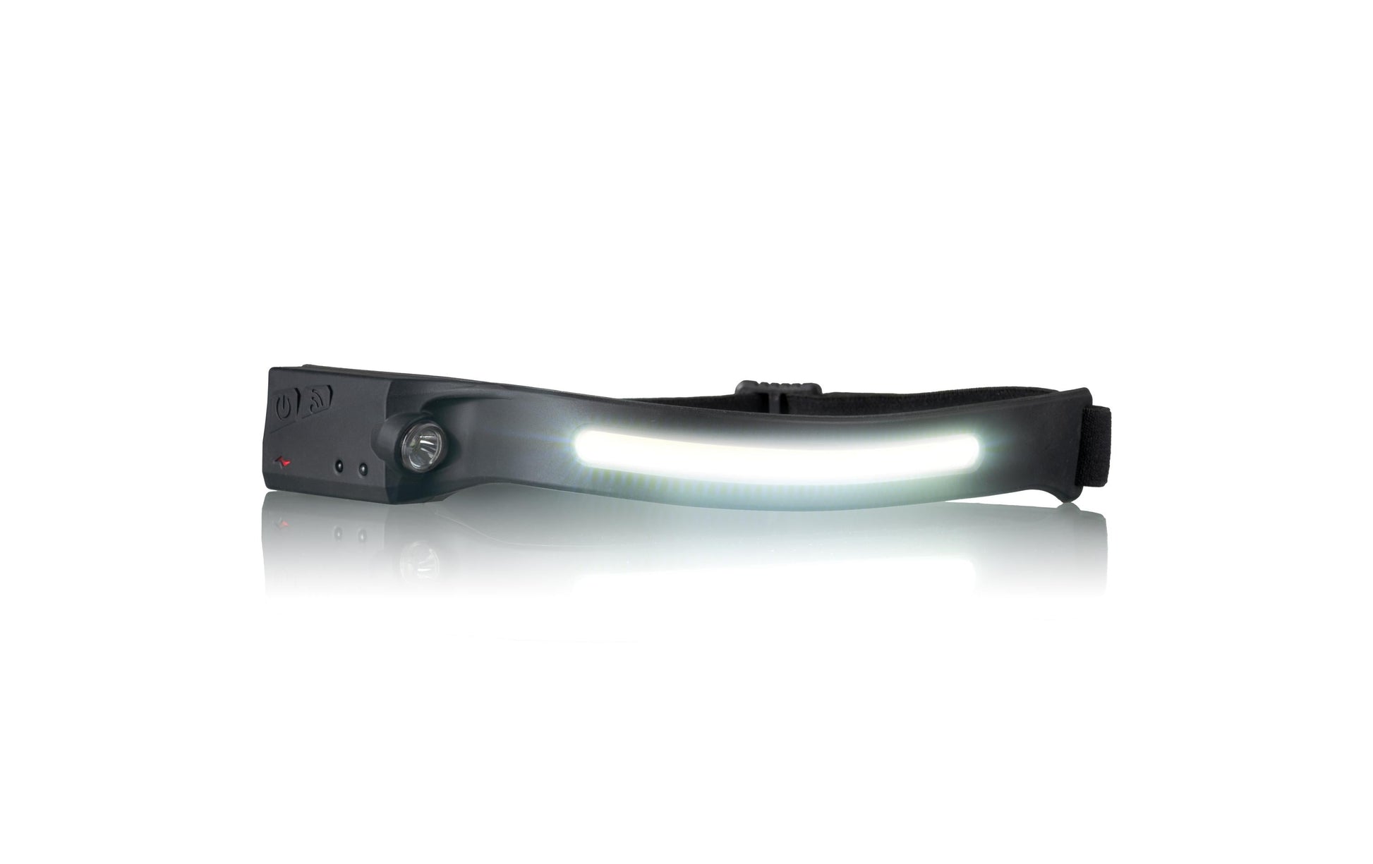 National Geographic Iluminos Stripe Stirnlampe – 300 lm – Schwarz