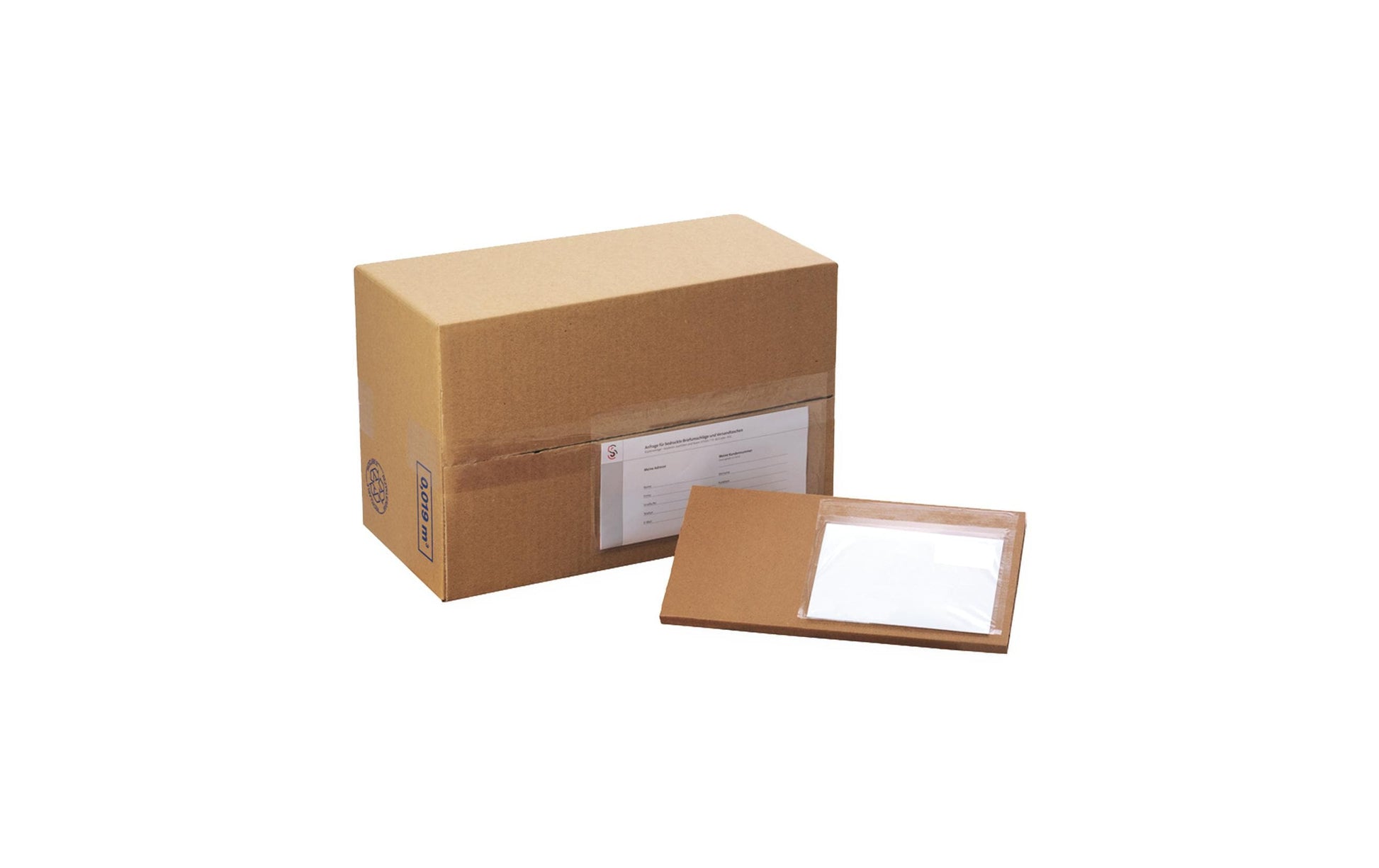 Office focus Dokumententasche – C5 (155 × 235 mm), ohne Fenster, unbedruckt, transparent, PE – 500 Stück