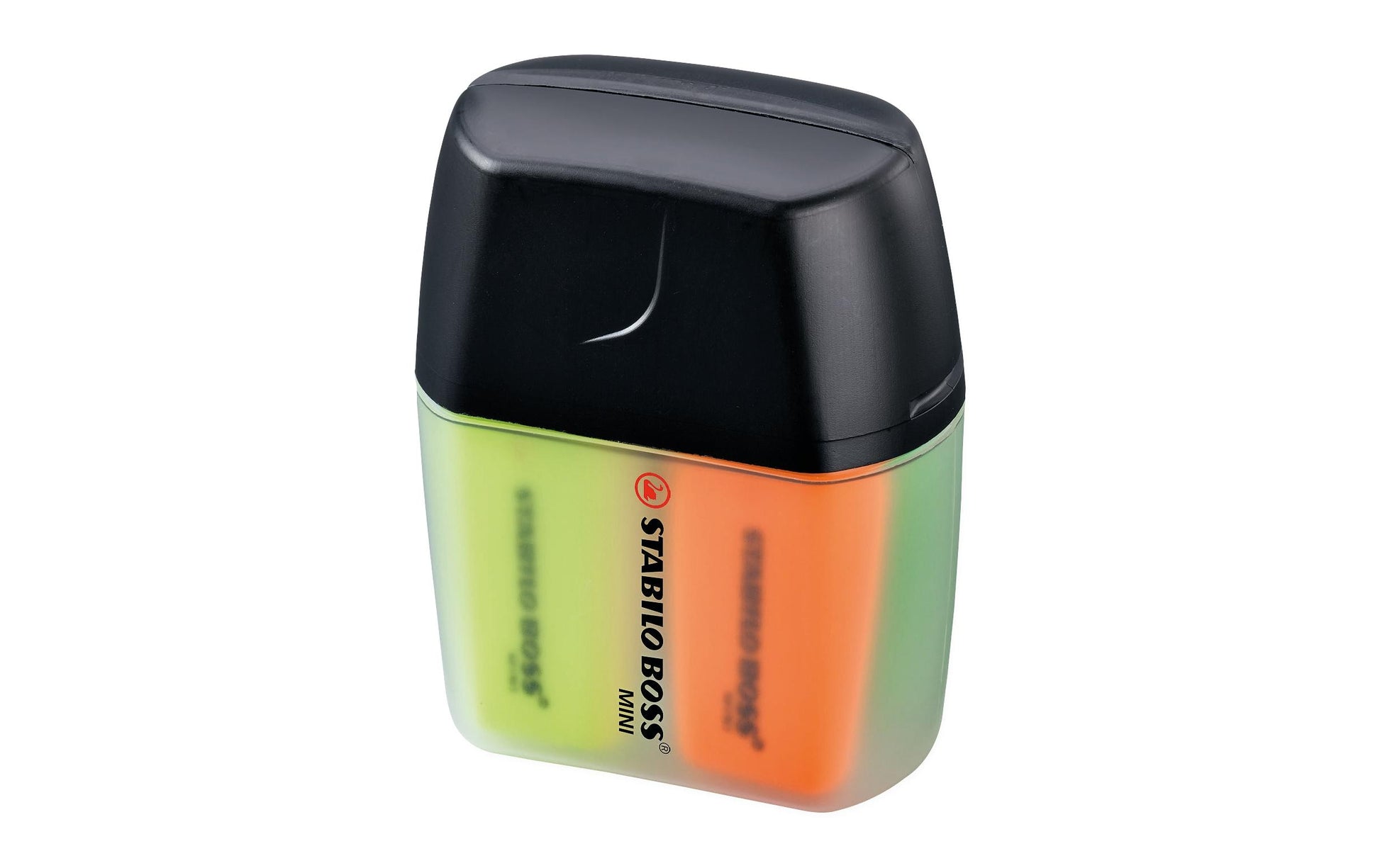 STABILO BOSS MINIpop Textmarker Set 4 Farben – Keilspitze, 2–5 mm