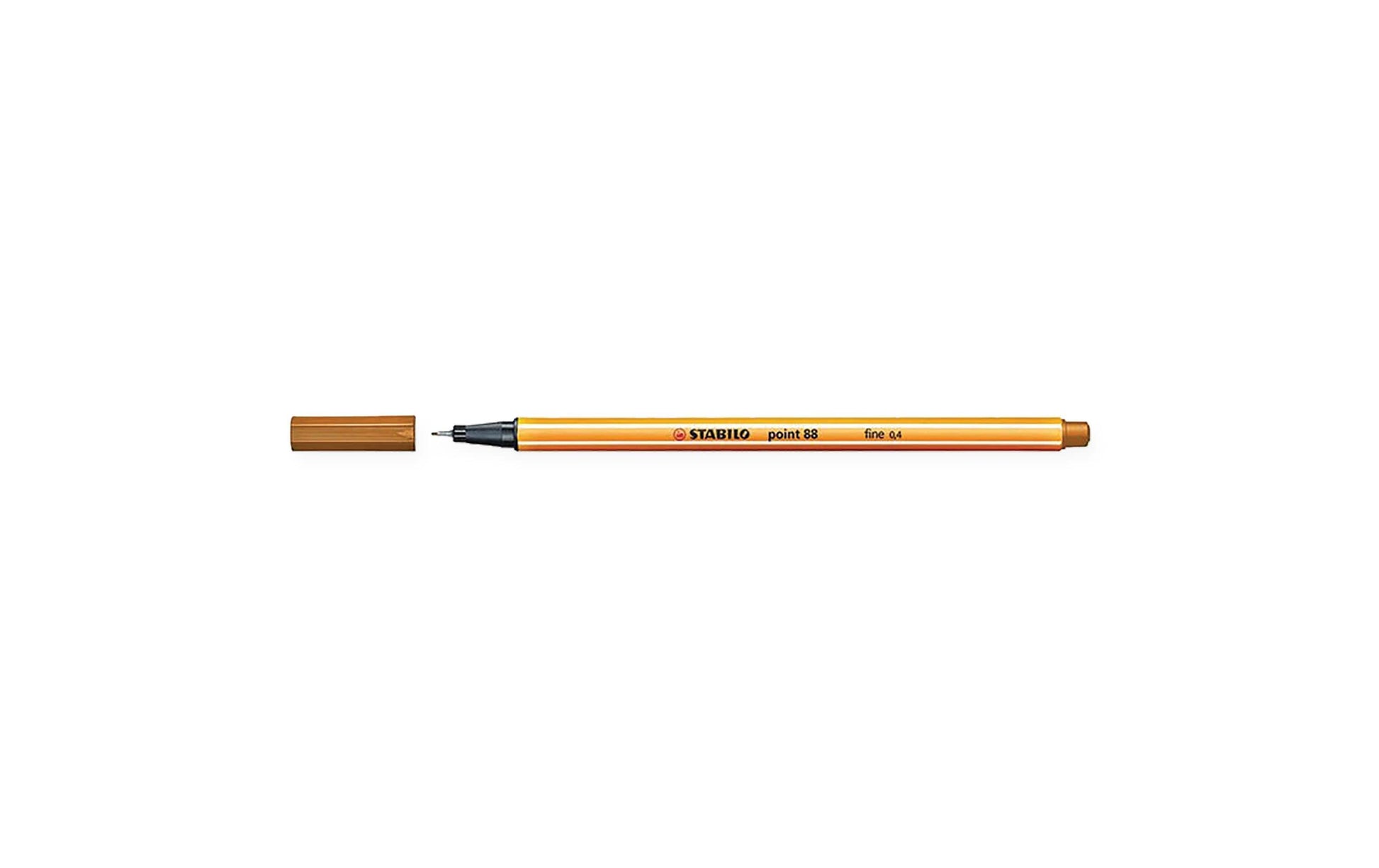 STABILO Fineliner 0,4 mm – dunkelocker