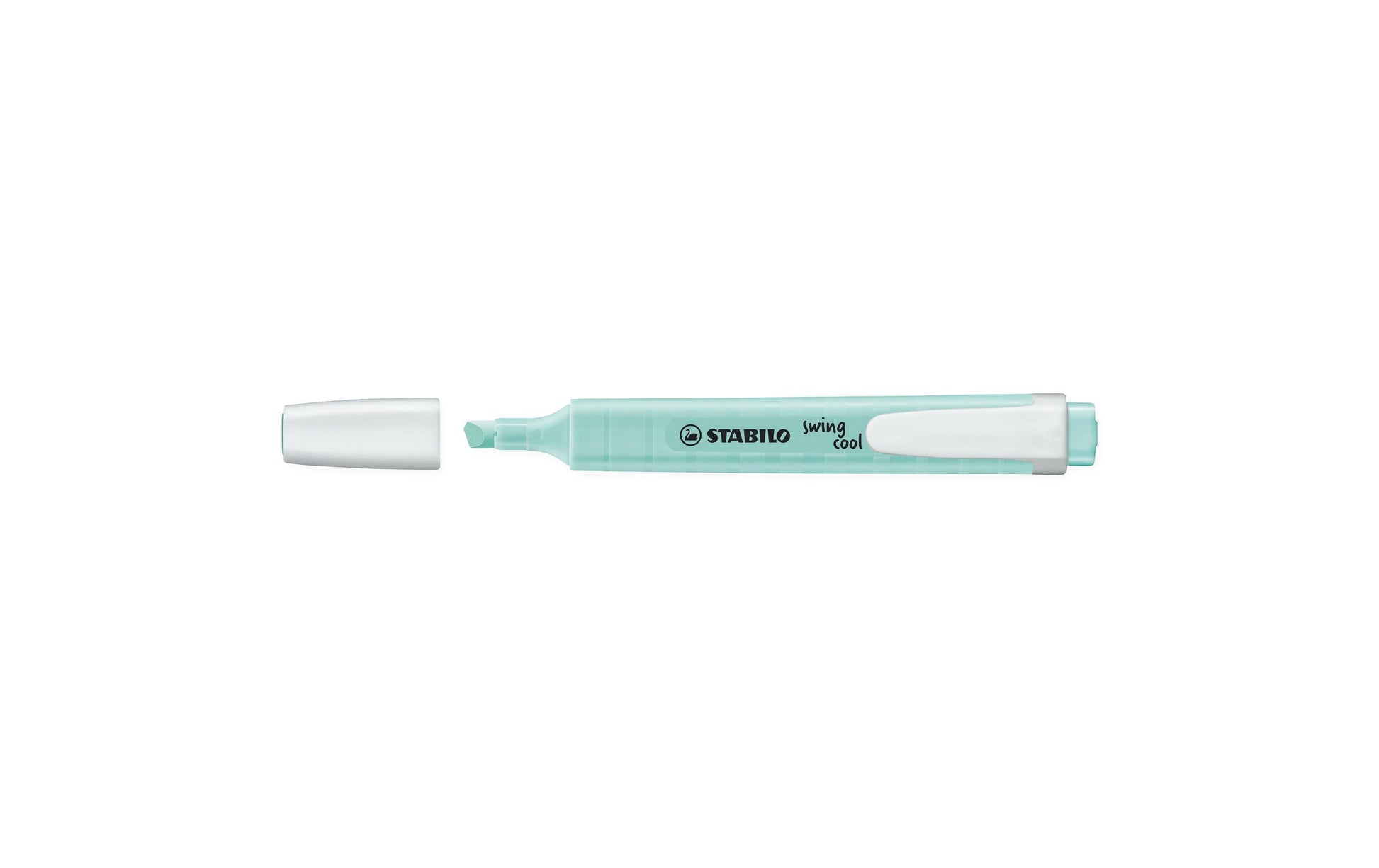 STABILO swing cool Pastel Edition Textmarker türkis – Keilspitze, 1–4 mm