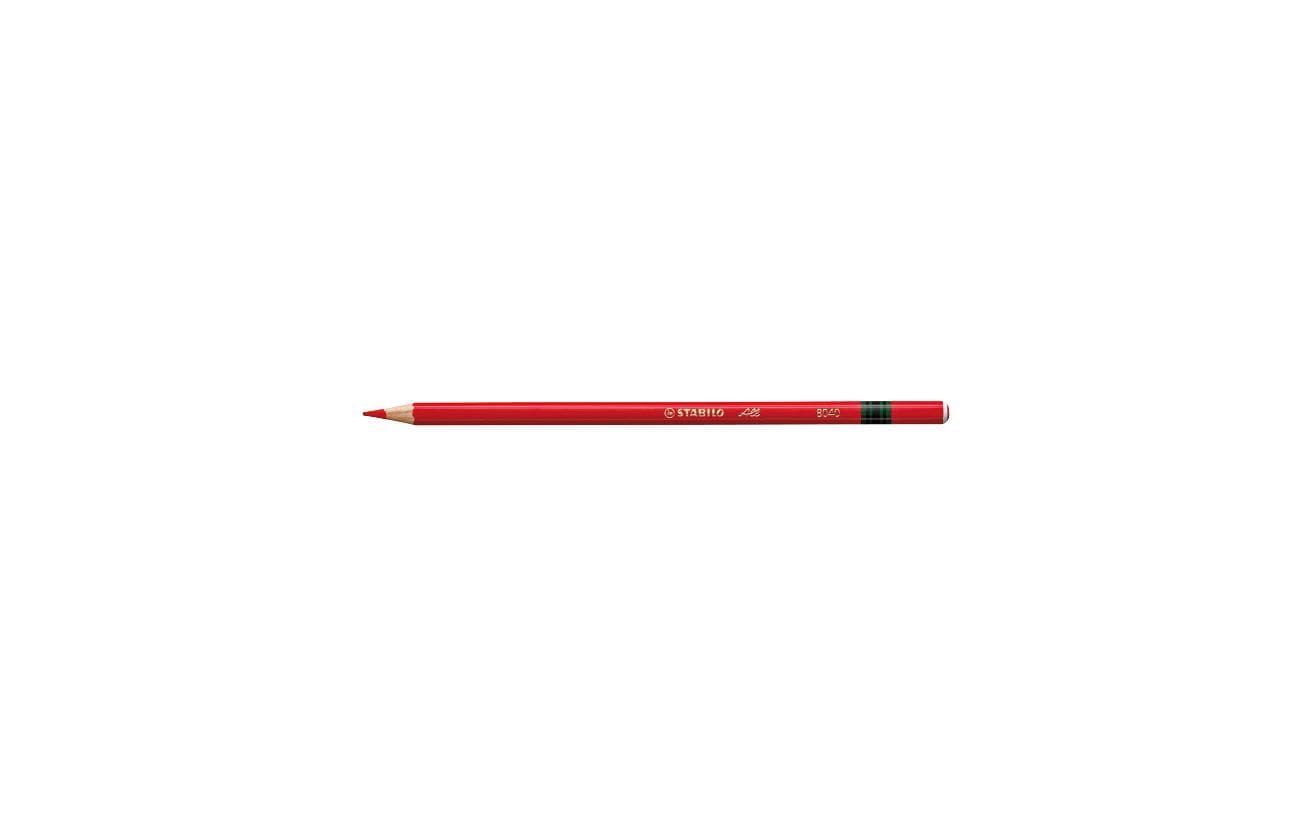 STABILO Non-Permanent-Marker Spezialstift All – Rundspitze – Rot – wasservermalbar