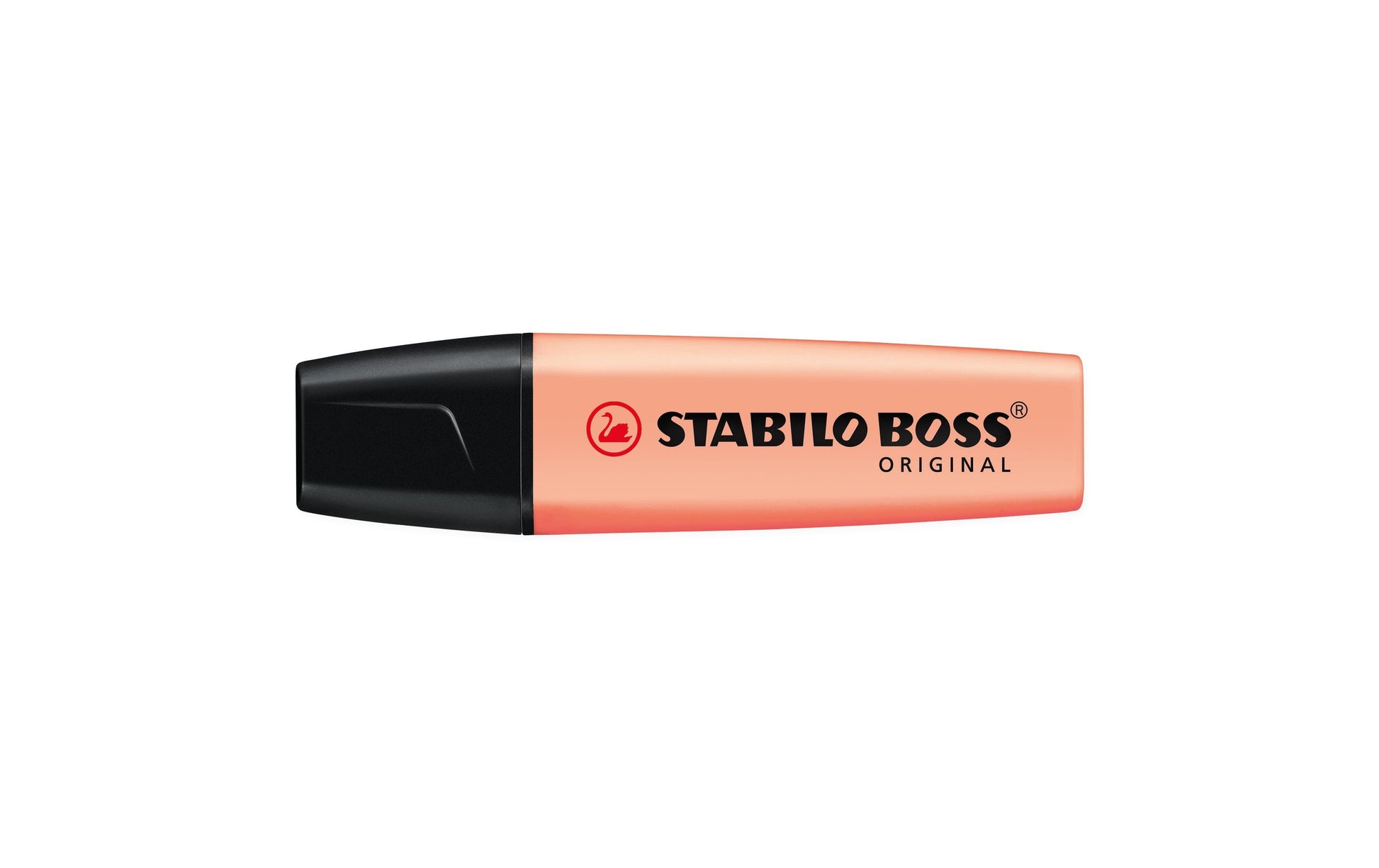 STABILO BOSS Original Textmarker Pfirsich – Keilspitze, 2–5 mm