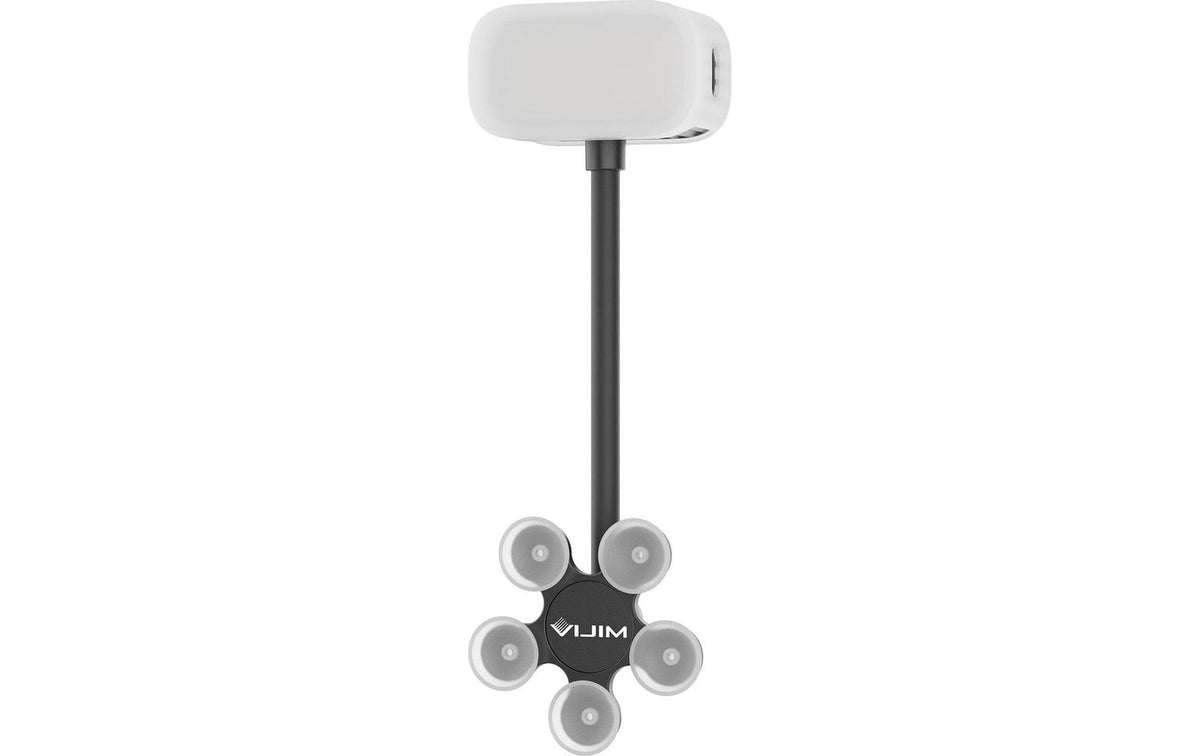 Vijim CL12 LED-Videoleuchte – 5600 K, 340 Lux, dimmbar – Lithium-Ionen, 1 Batterie – Schwarz