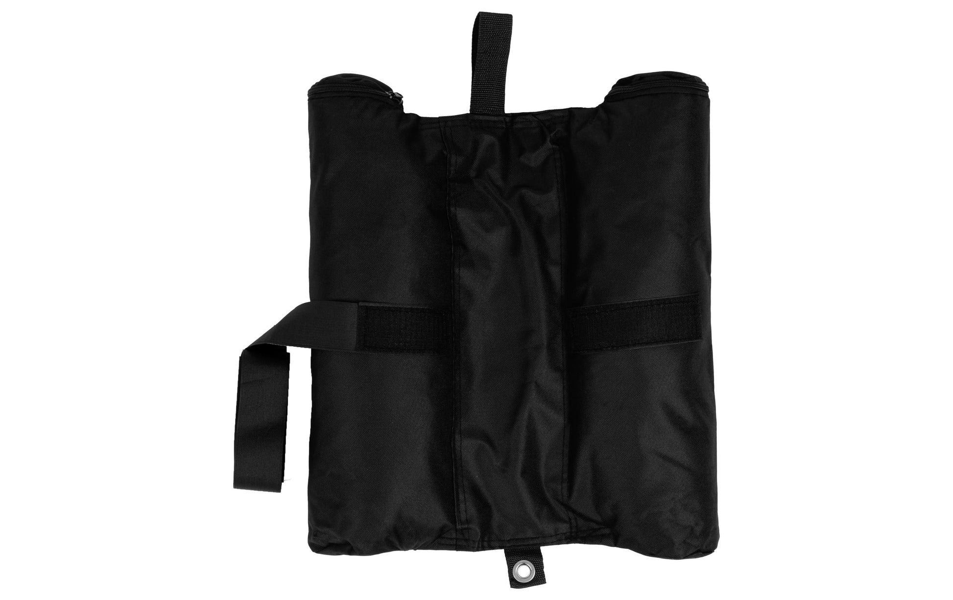 Cocon Beschwerer zylindrisch Ø 12,5 cm × 42 cm, Baumwollgewebe, schwarz, für Pavillon, 4 Stk.