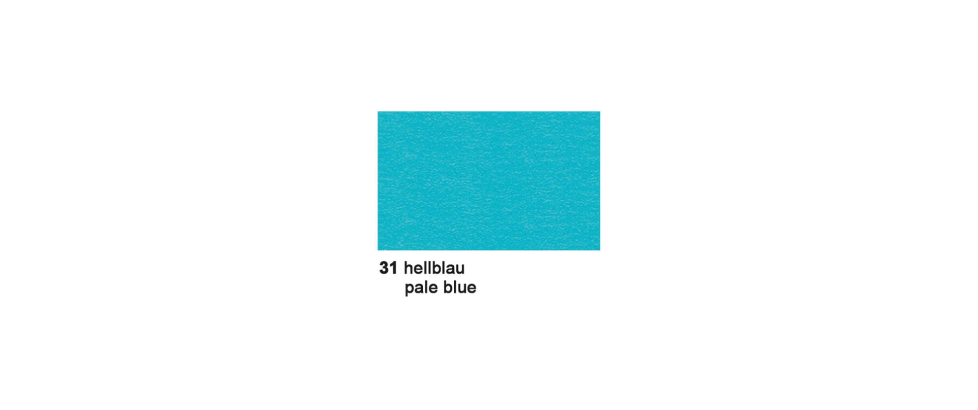 URSUS Fotokarton, 50 × 70 cm, blau, 300 g/m², 10 Bogen