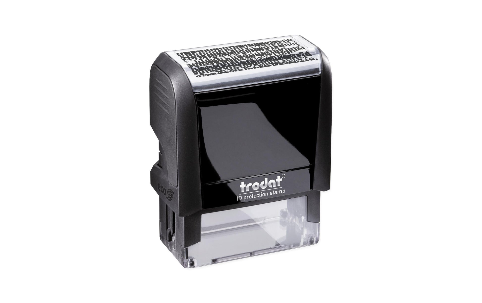 Trodat Printy 4912 – Selbstfärbender Wortstempel – Abdruck 47 × 18 mm – Schwarz