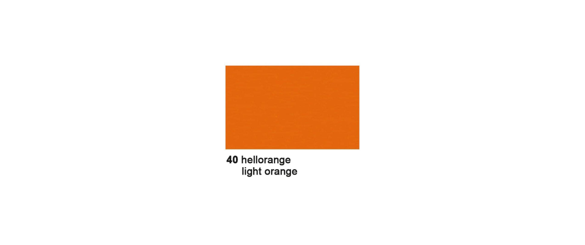 URSUS Fotokarton – 50 × 70 cm, orange, 300 g/m² – 10 Blatt