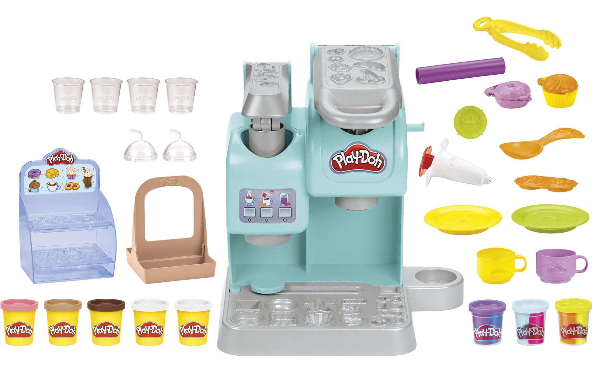 Play-Doh Knetmasse, mehrfarbig, türkis, ab 3 Jahren