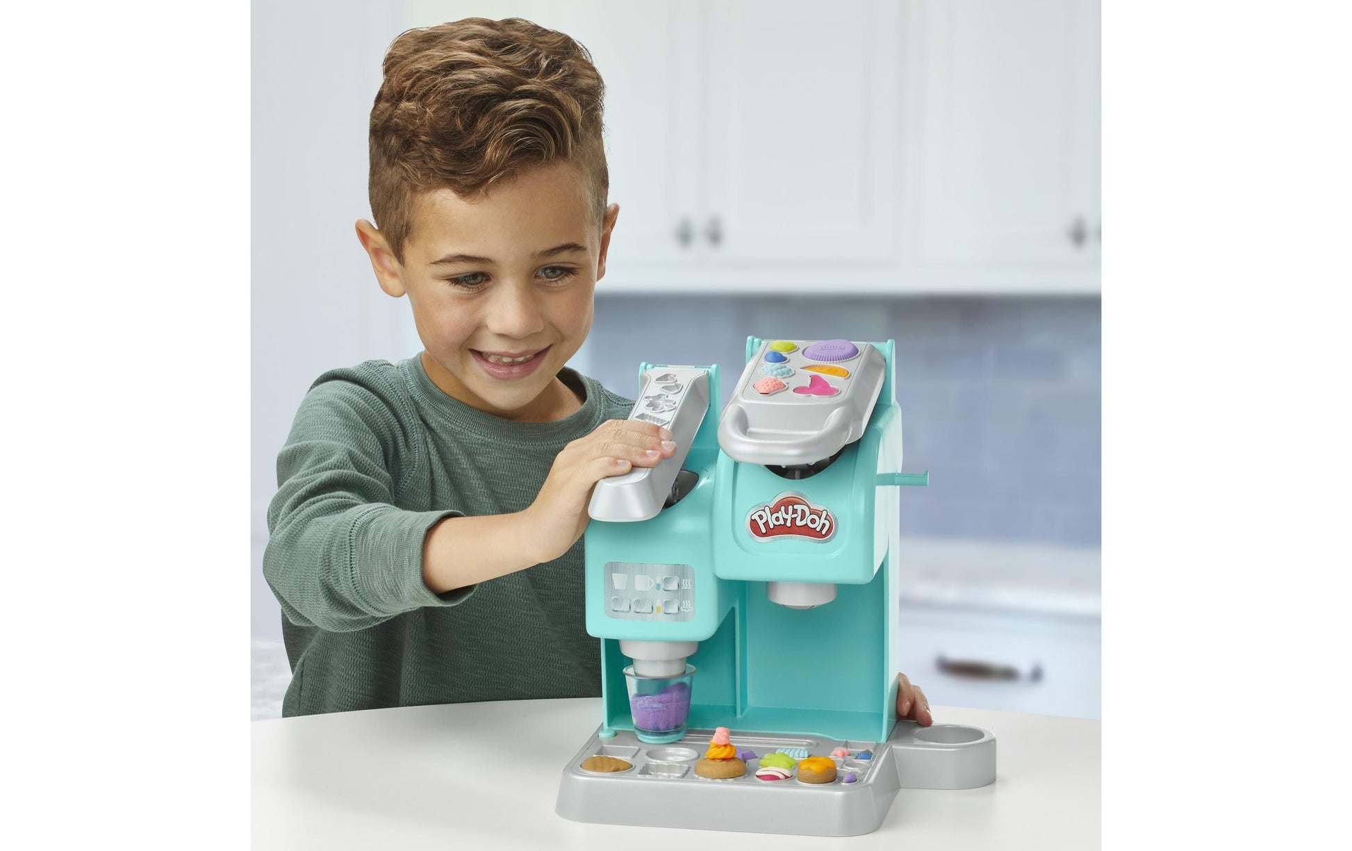 Play-Doh Knetmasse, mehrfarbig, türkis, ab 3 Jahren