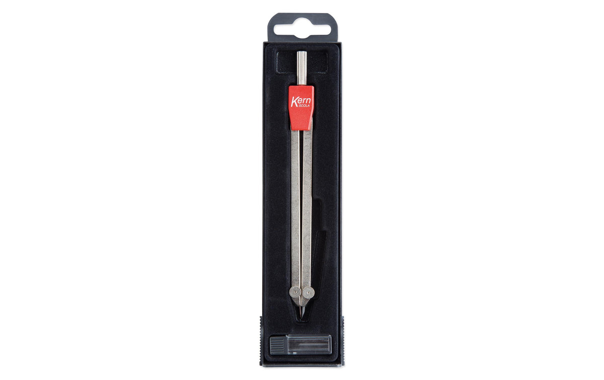 Kern Scola Bleiminenzirkel – Länge 150 mm, max. Kreis-Ø 23 cm, silber