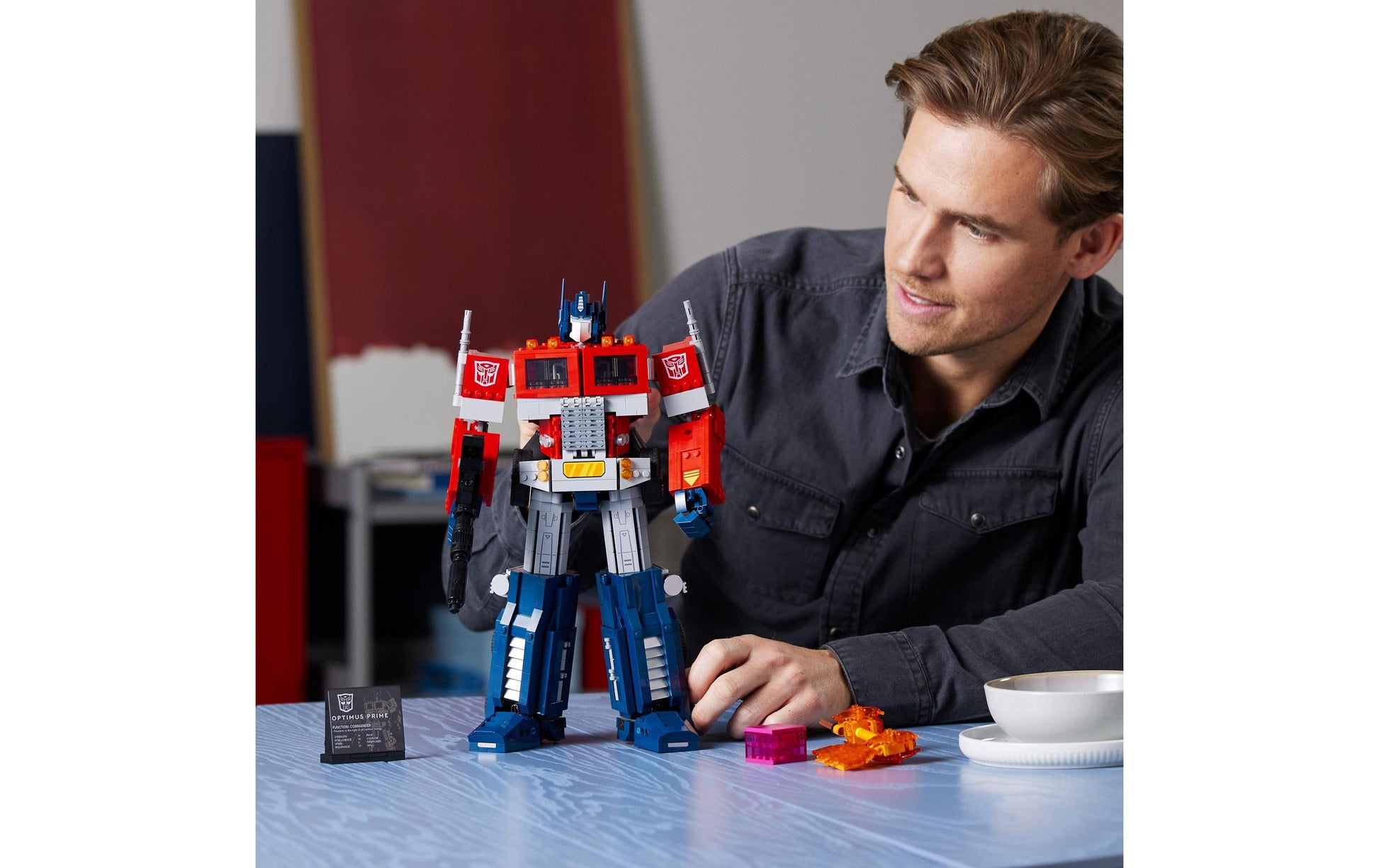 LEGO Icons Optimus Prime 3D Puzzle – 1508 Teile – ab 18 Jahren