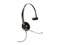 Poly EncorePro 510V Office-Headset – On-Ear, Mono, Kabelgebunden, 3,5 mm Klinke + USB-C, ANC, Schwarz