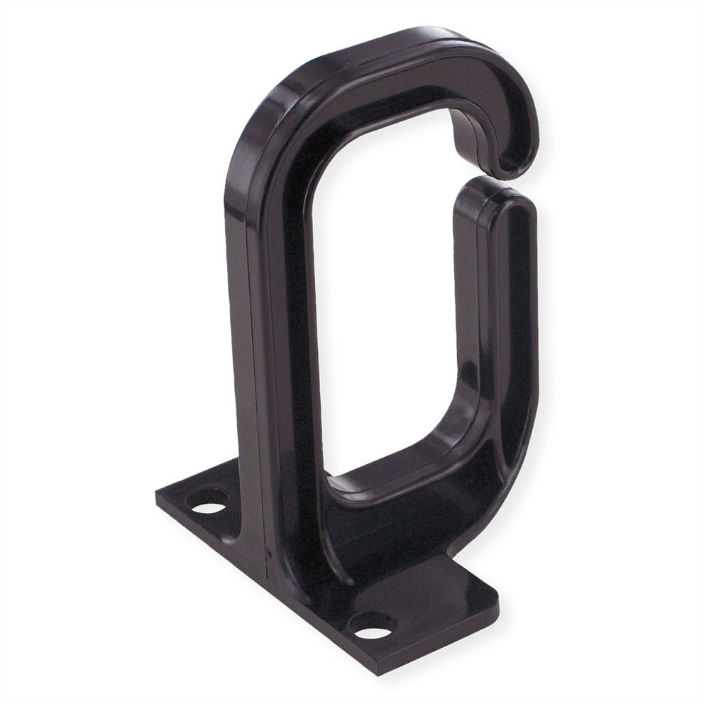 VALUE 19" Kabelmanagement-Ring, Schwarz