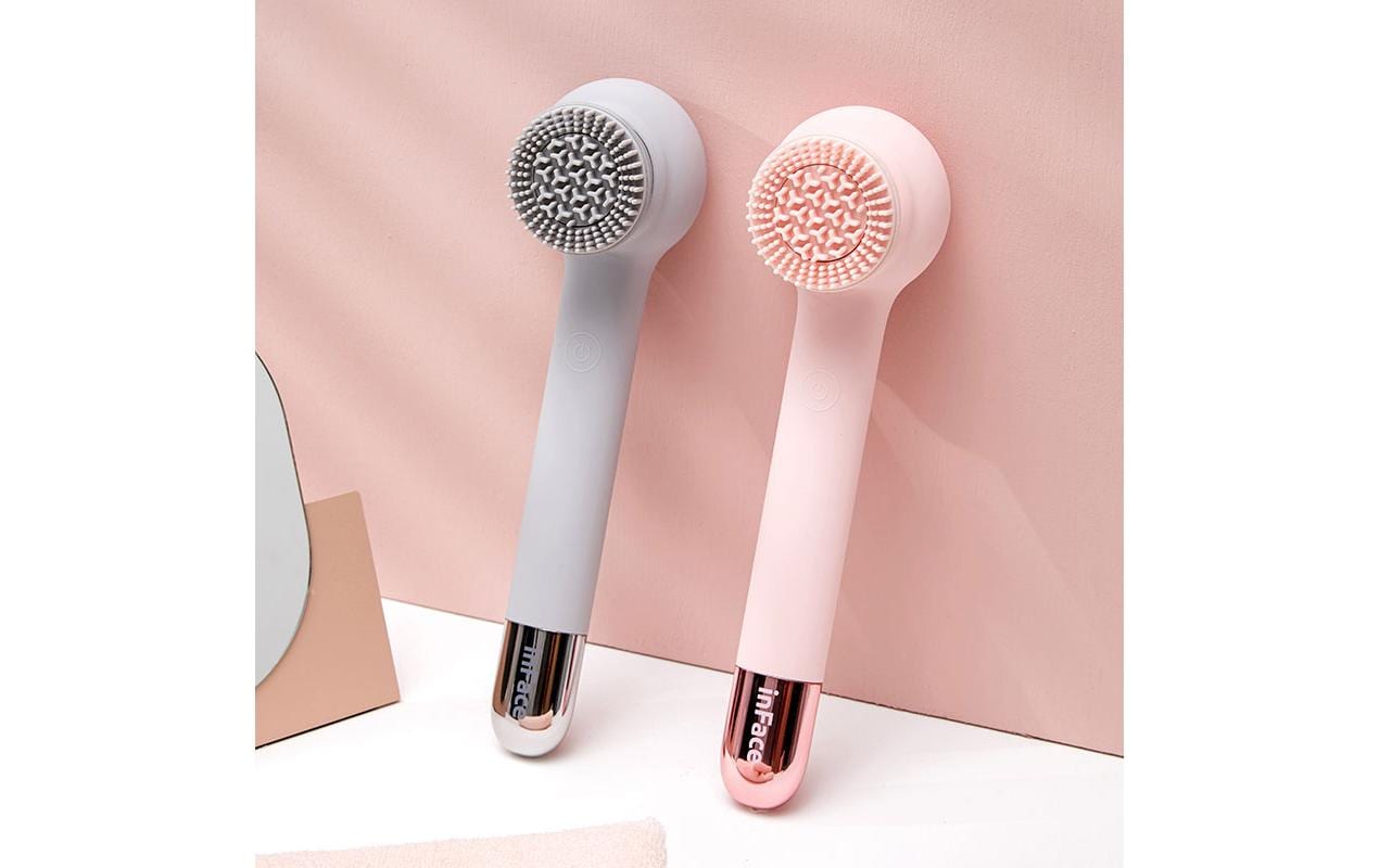 Xiaomi inFace Massagebürste – Pink, 142 × 200 × 91 mm (B×H×T), 255 g, Akku, 3 Geschwindigkeiten