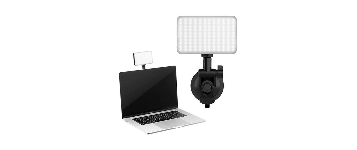Vijim TPUKIT Streaming-Licht – dimmbar, 3200–6500 K – Schwarz