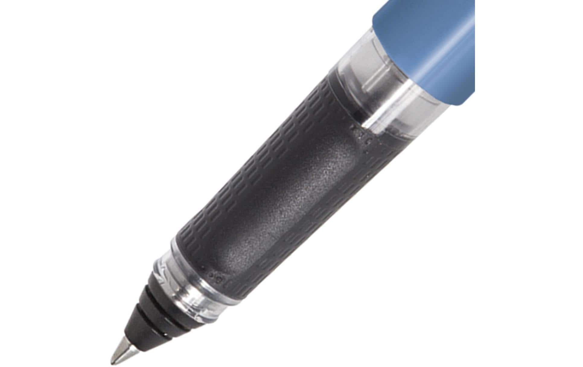 ONLINE Schreibgeräte ONLINE College II – Tintenroller, 0,7 mm, Blau, Kunststoff, Blau/Silber – 3 Stk.