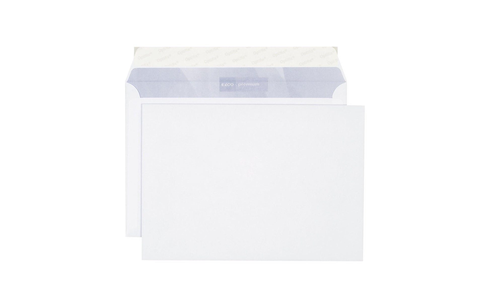 Elco Couvert C5, ohne Fenster, selbstklebend, hochweiss, 120 g/m², mit Innendruck – 500 Stk.