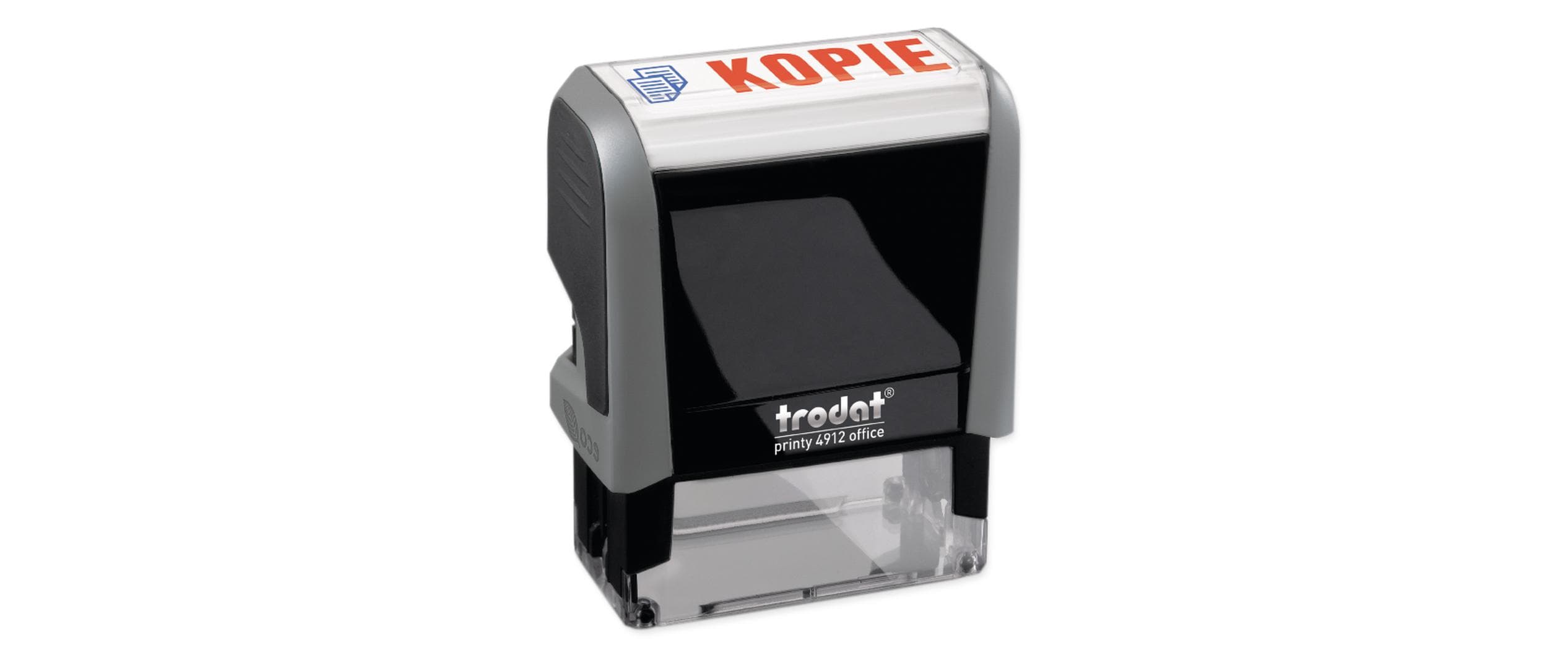 Trodat Office Printy 4912 – Selbstfärbestempel, 2-farbig