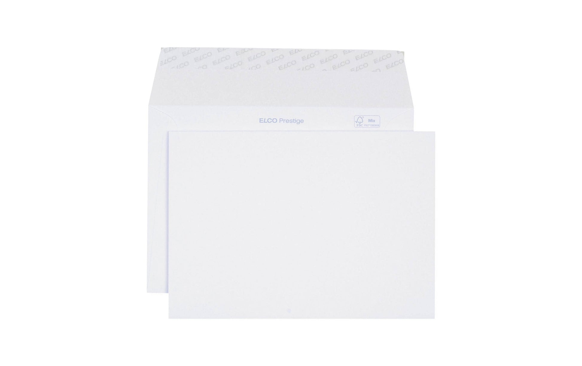 Elco Couvert C6, ohne Fenster, selbstklebend, weiss, 120 g/m² – 250 Stk.