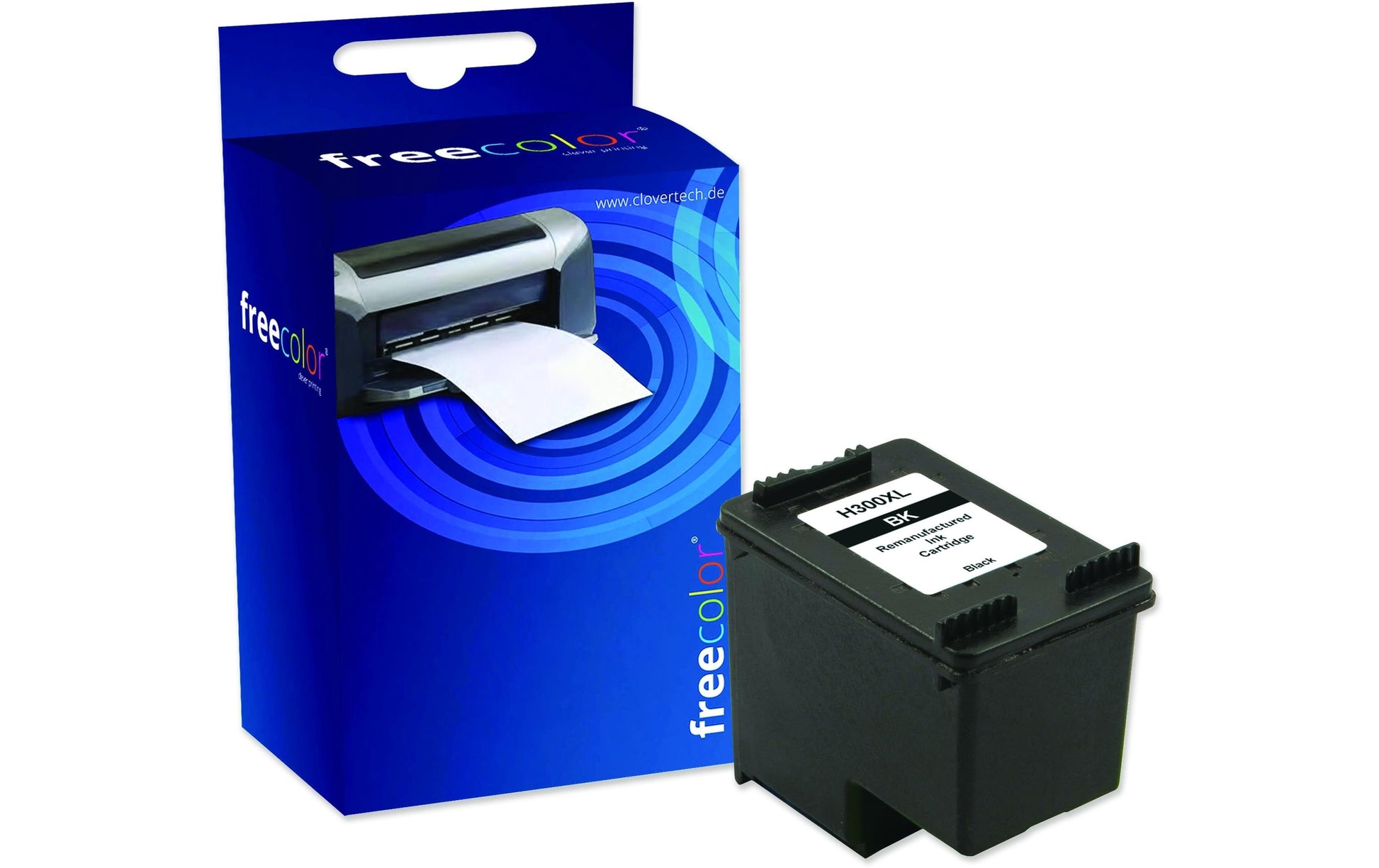 Freecolor 338/339 Schwarz Tintenpatrone (Kompatibel) – 755 Seiten – für HP DeskJet 6540 – C8767EE