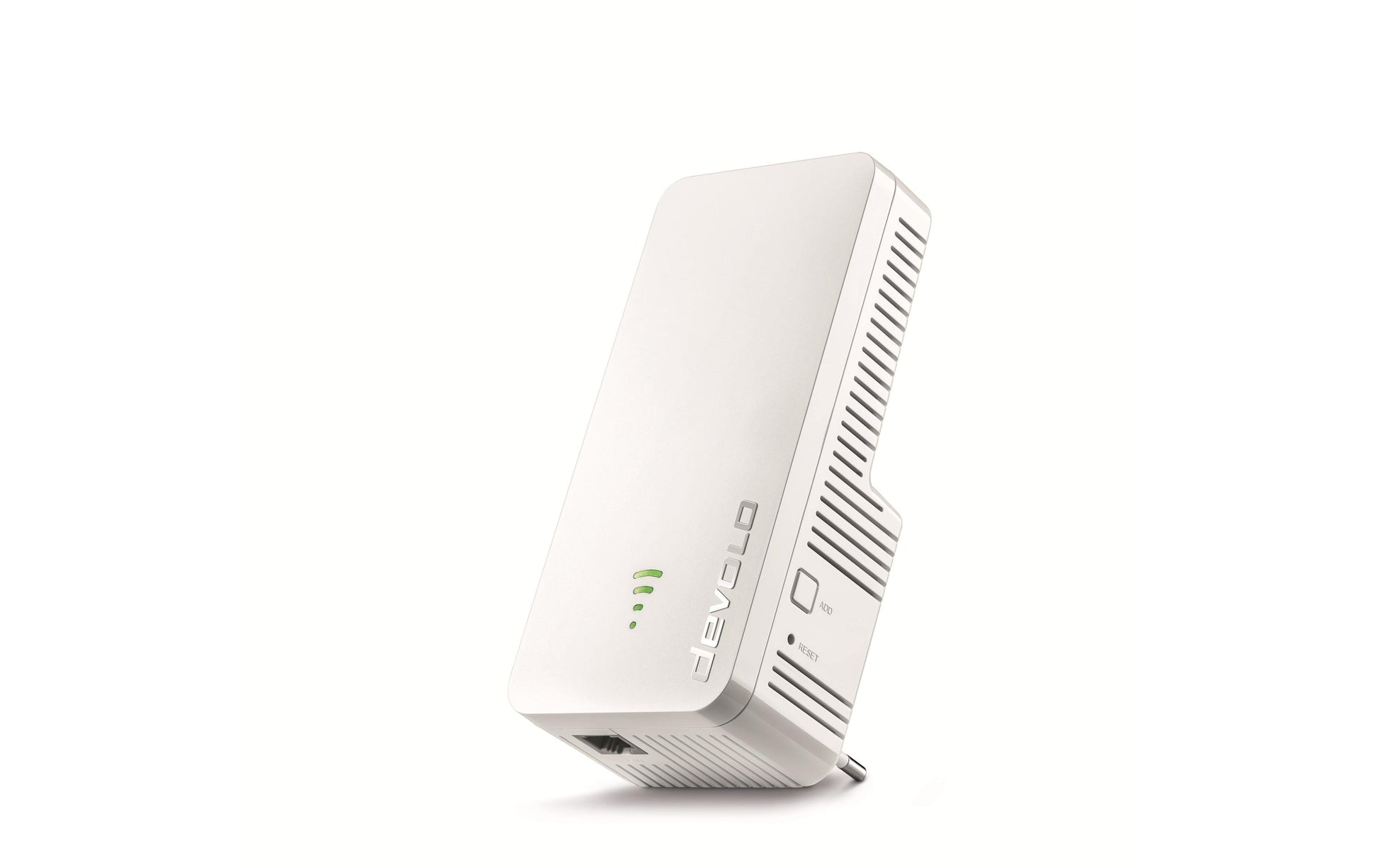 Devolo Wi-Fi 6 Repeater 3000 – Wi-Fi 6, Dual-Band, bis 3 Gbit/s, 1× Gigabit LAN
