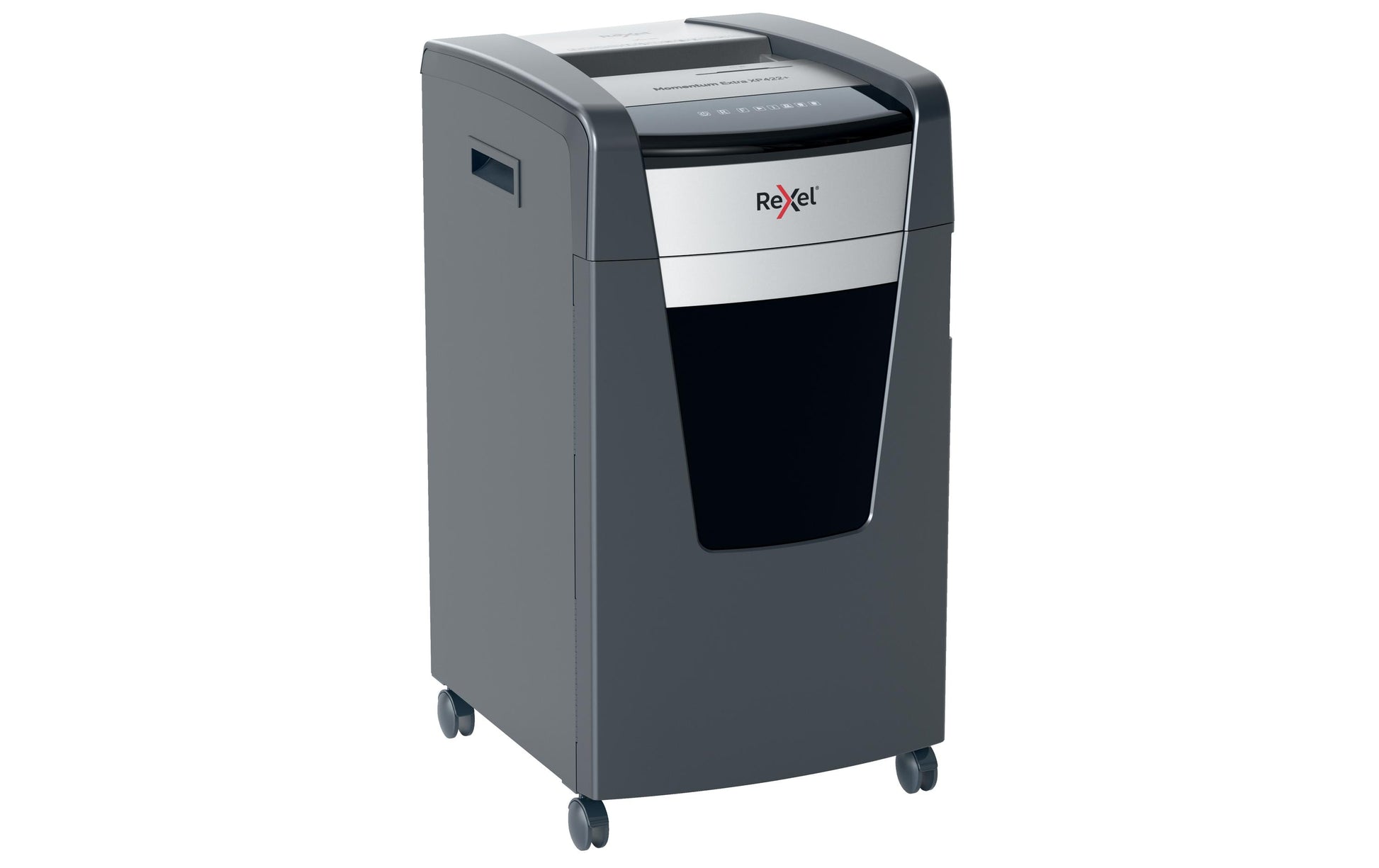Rexel Momentum XP422+ – Aktenvernichter, DIN P-4, Partikelschnitt 4 × 35 mm, 22 Blatt, 85 l, A4