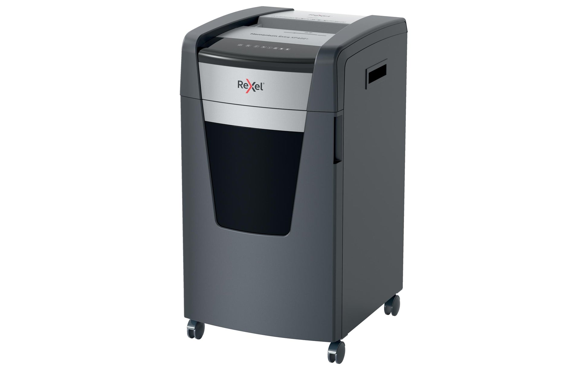 Rexel Momentum XP422+ – Aktenvernichter, DIN P-4, Partikelschnitt 4 × 35 mm, 22 Blatt, 85 l, A4
