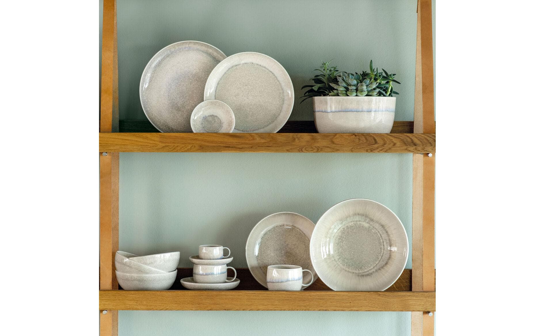 Villeroy & Boch Speiseteller – Porzellan, beige, spülmaschinenfest, mikrowellengeeignet, backofentauglich