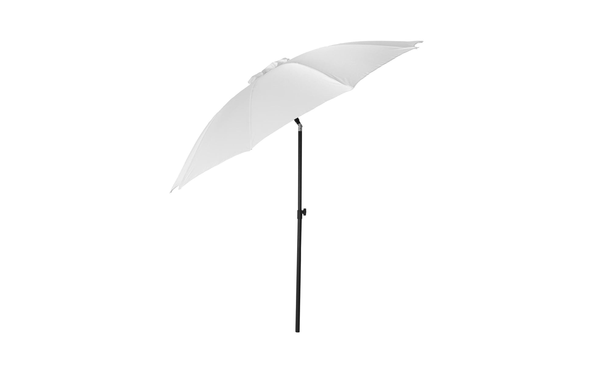 Cocon Sonnenschirm Ø 270 cm, Aluminium/Polyester, weiss, Mast Ø 38 mm, für Aussenbereich