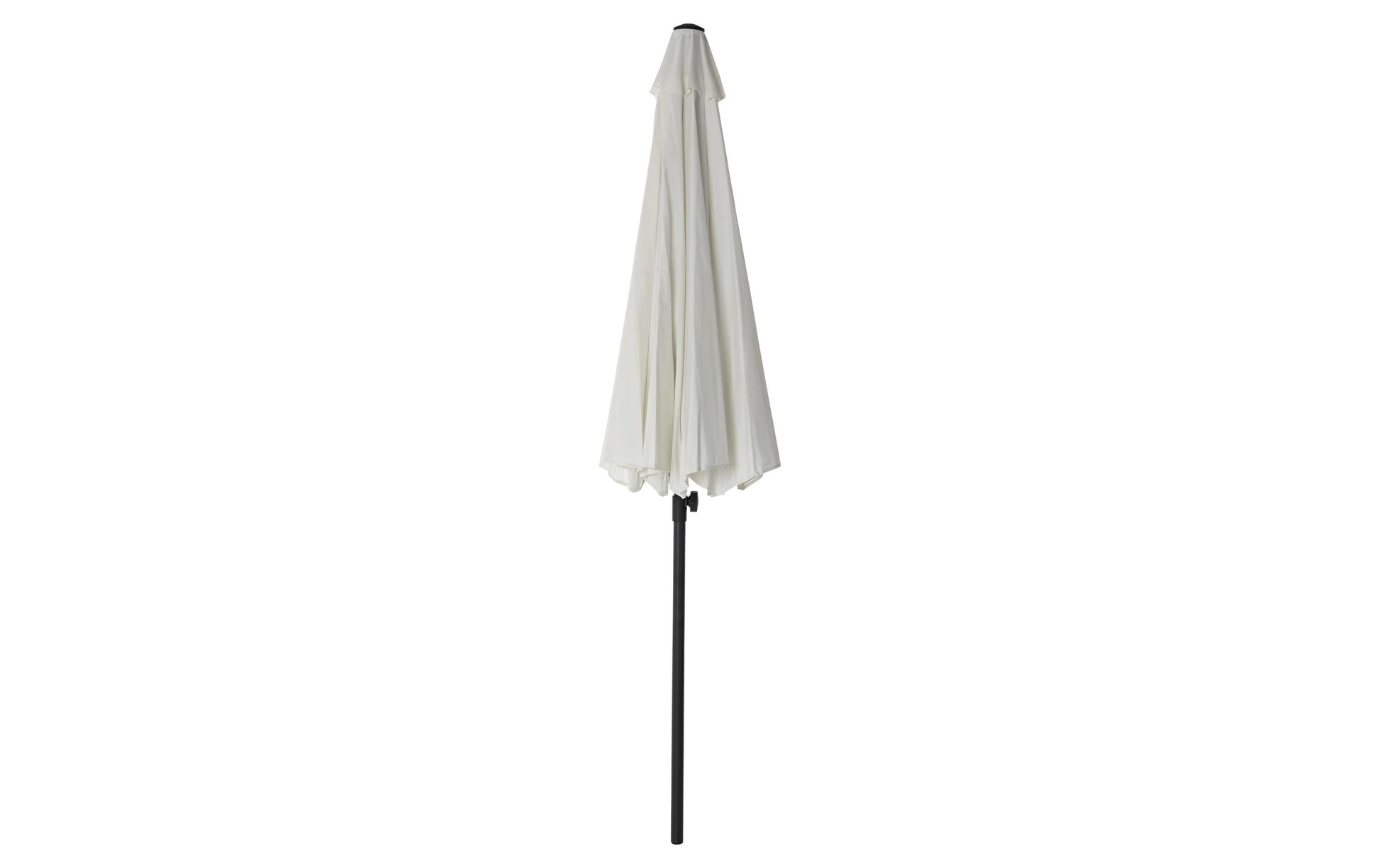 Cocon Sonnenschirm Ø 270 cm, Aluminium/Polyester, weiss, Mast Ø 38 mm, für Aussenbereich