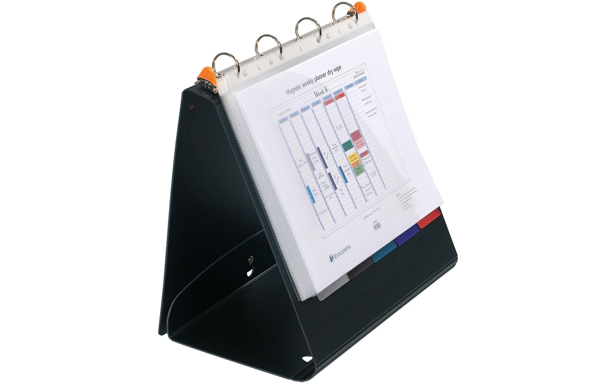 Exacompta Ringmappe – A4 – schwarz