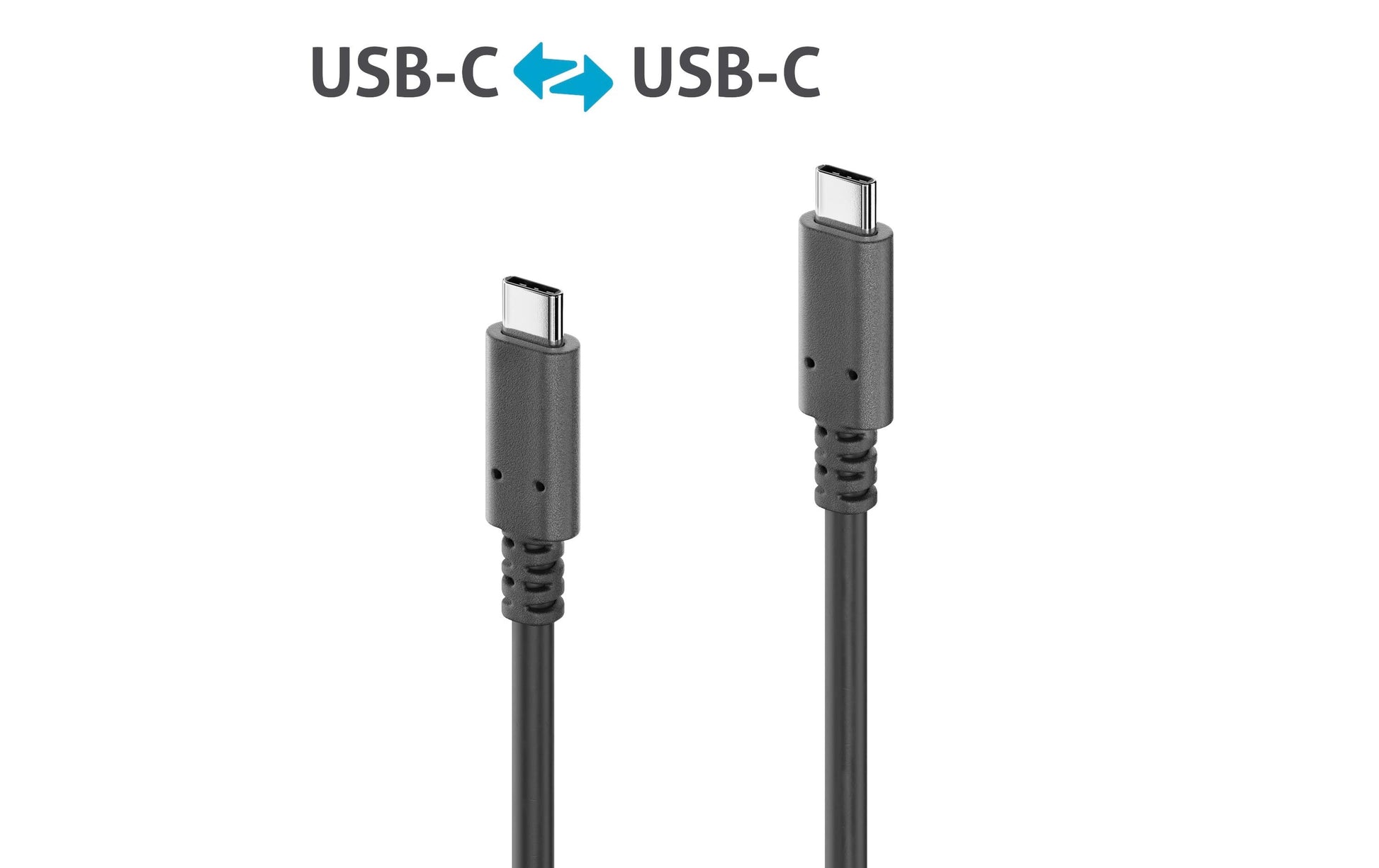 PureLink USB-Kabel, USB-C zu USB-C, 0,5 m, USB 3, Lade-/Datenkabel