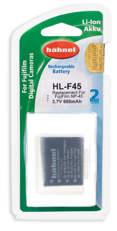 Hahnel Hähnel HL-F45 Ersatzakku – 720 mAh, 3,7 V Li-Ion – für Fujifilm NP-45