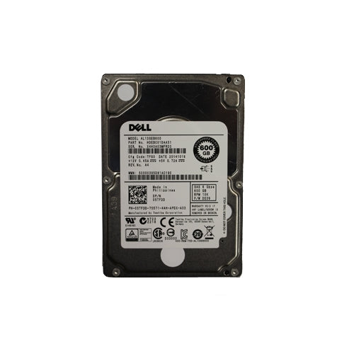 Dell Interne Festplatte – 600 GB, 2,5", SAS, 10'000 U/min