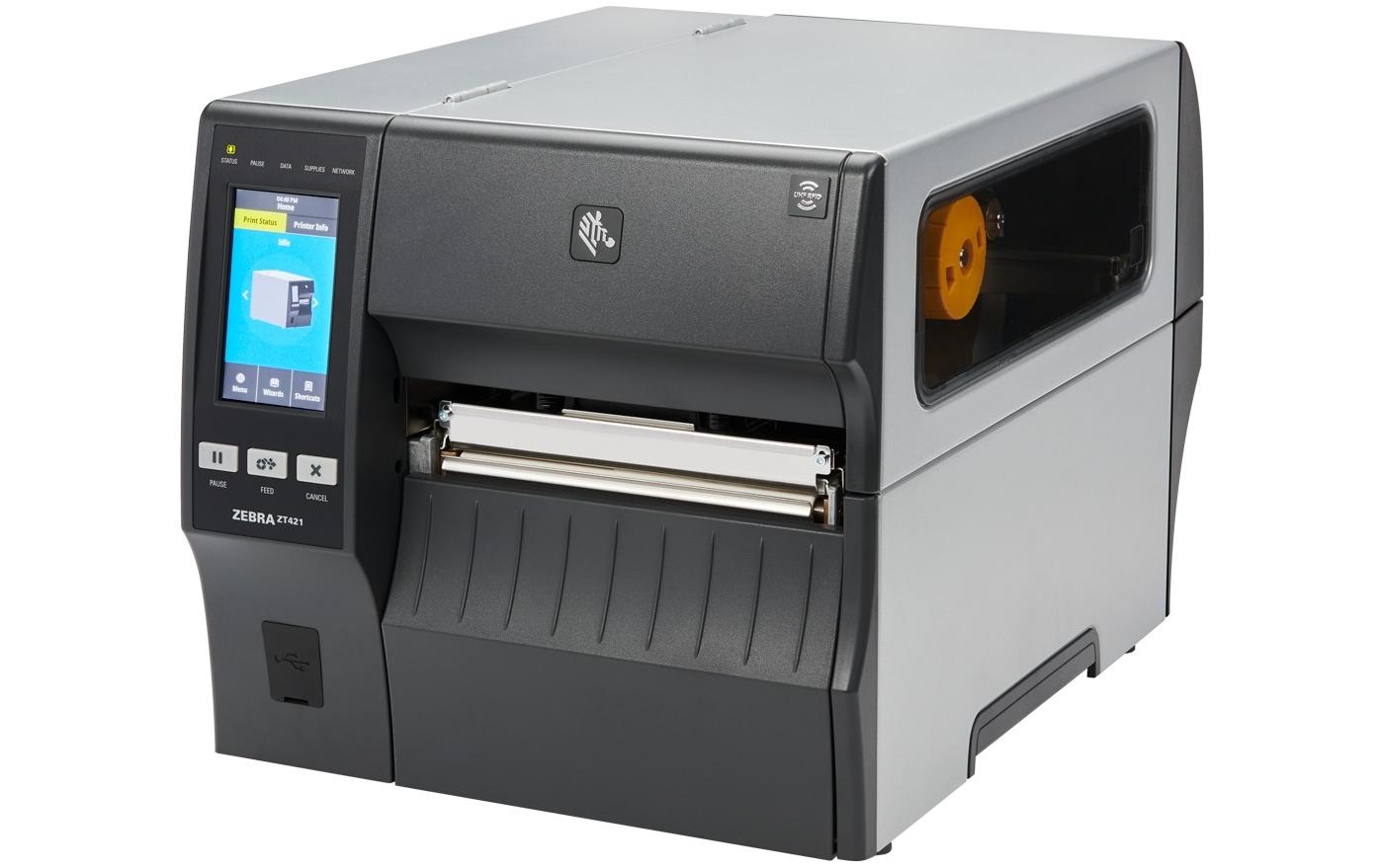 Zebra ZT42163-T4 – Etikettendrucker, Thermodirekt, Touchscreen, LAN, 300 dpi, 305 mm/s