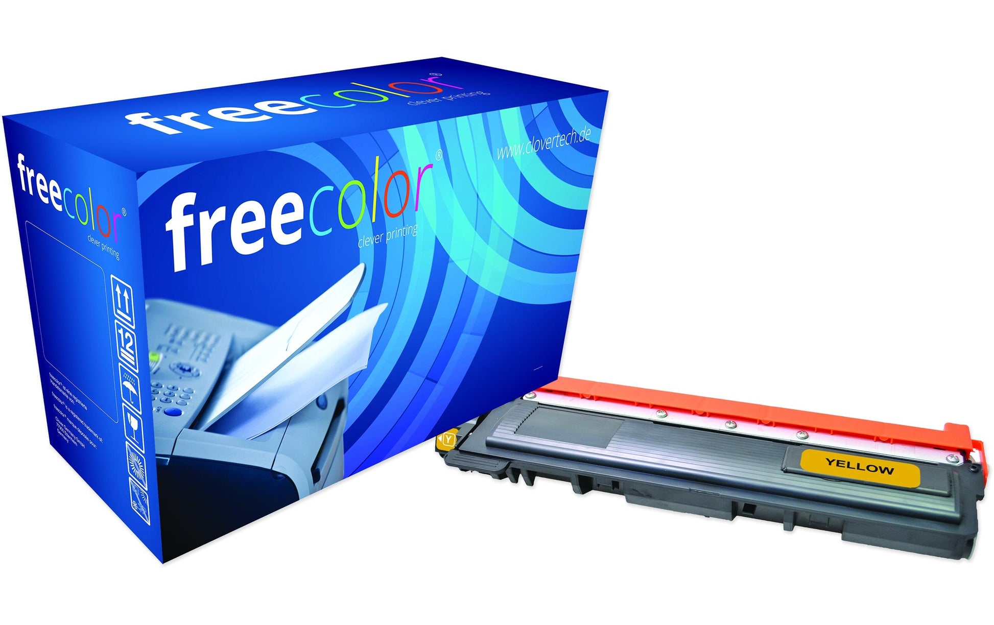 Freecolor TN-230Y Gelber Toner – Kompatibel – 1'400 Seiten – für Brother DCP-9010 CN/HL-3040 CN/HL-3070 CW und andere