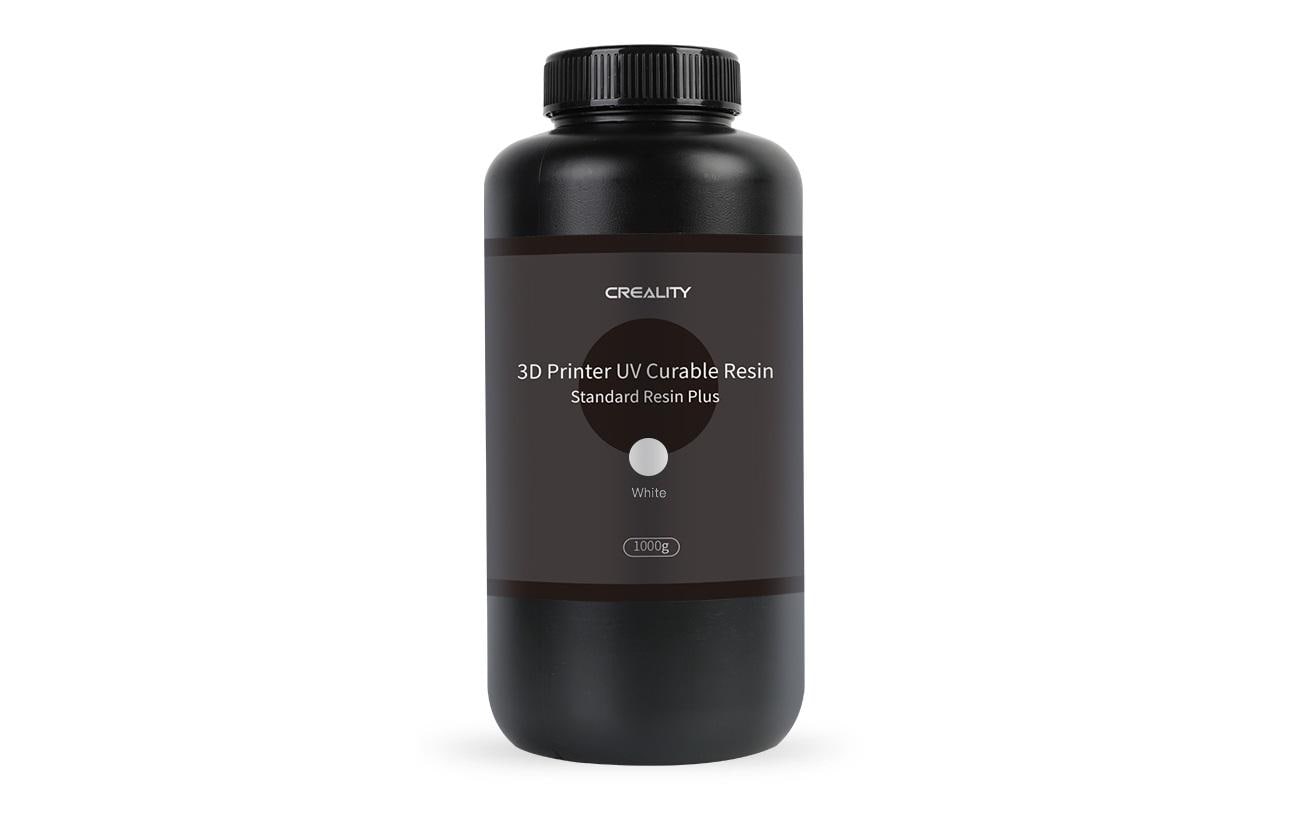 Creality 3D 3D-Druckpulver Resin Weiss, matt, 1,35 kg (2 l) – für DLP- und SLA-3D-Drucker